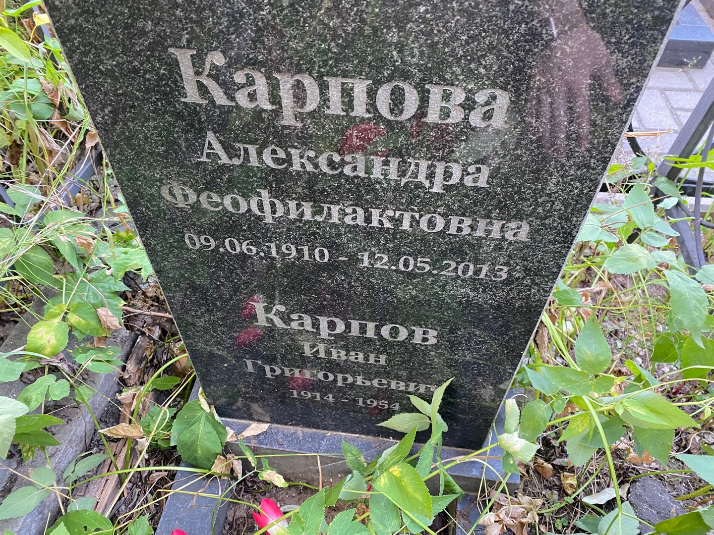 Карпова Александра Феофилактовна