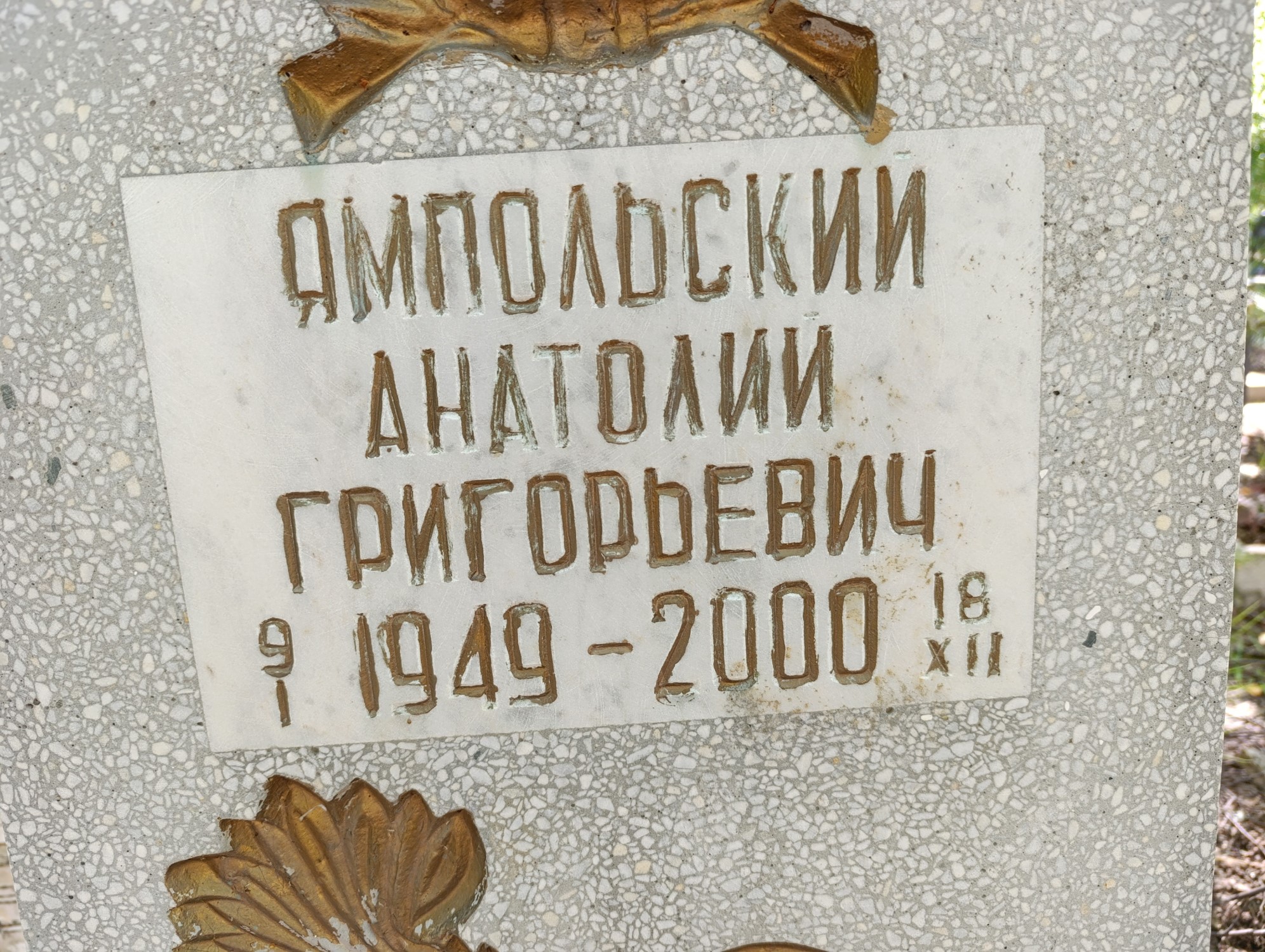 Ямпольский Анатолий Григорьевич