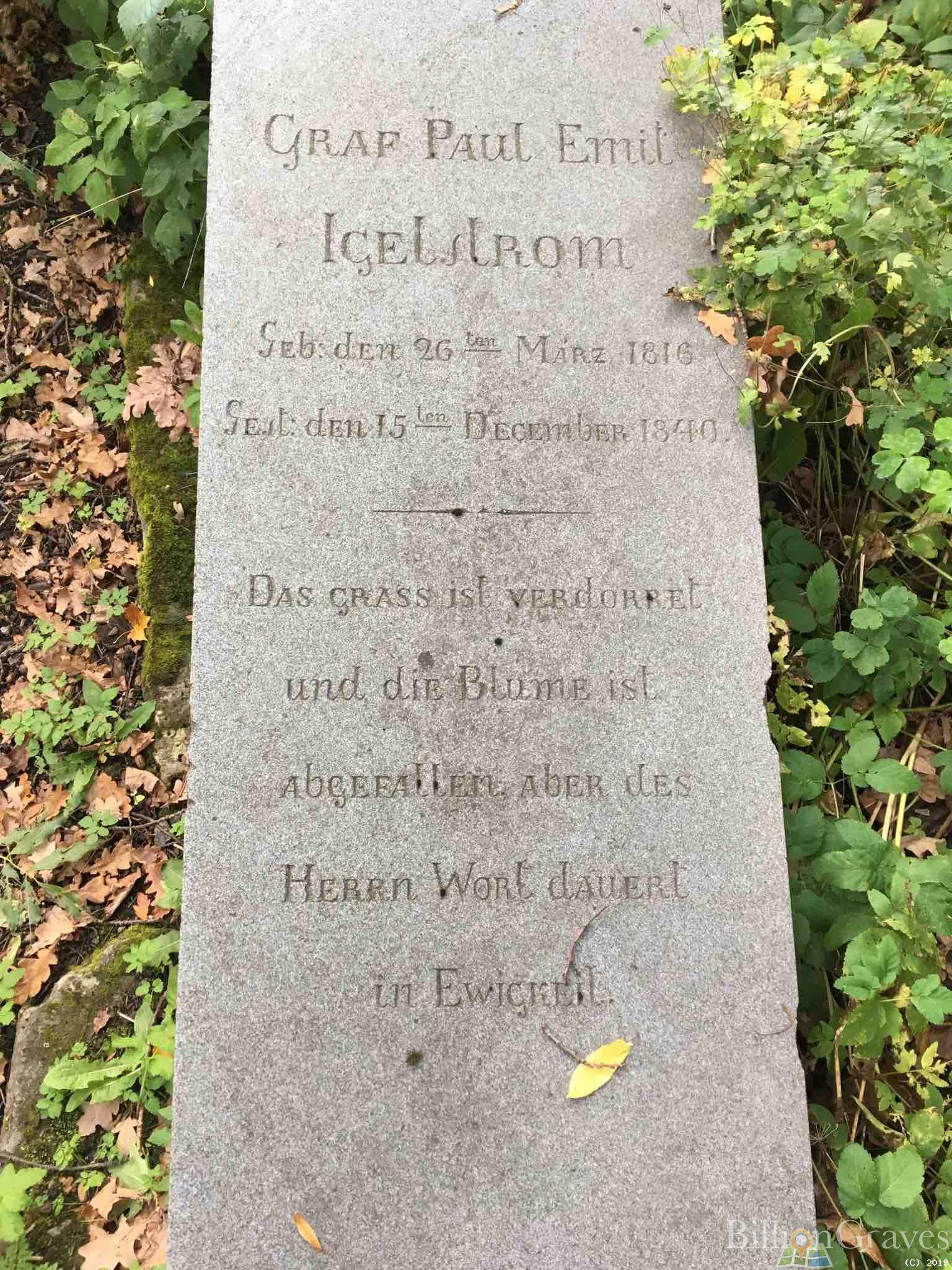 Igelstrom Paul Emil