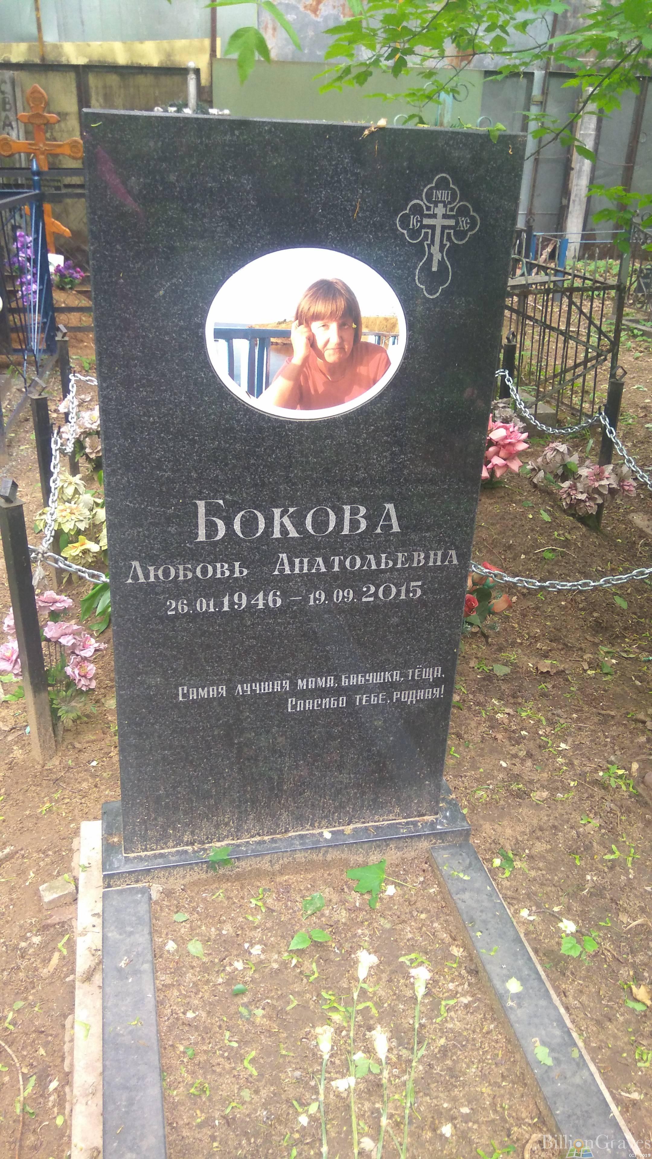 Бокова Любовь Анатольевна