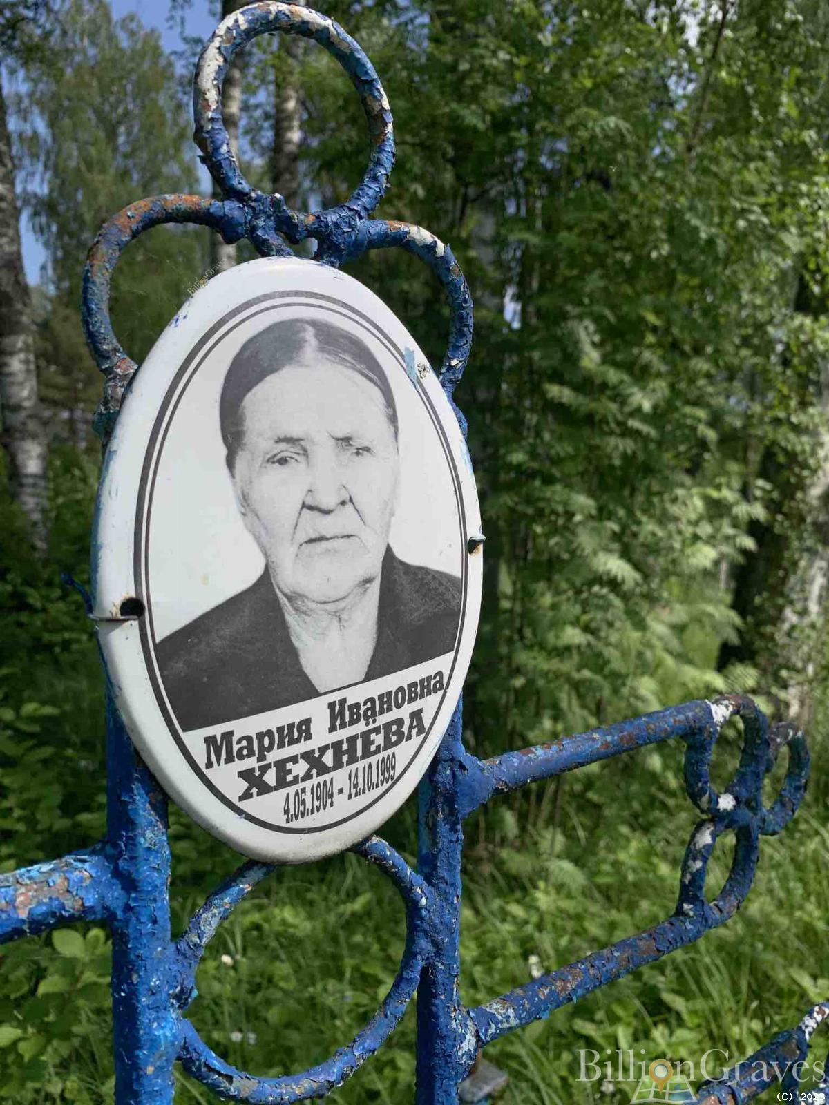 Хехнёва Мария Ивановна