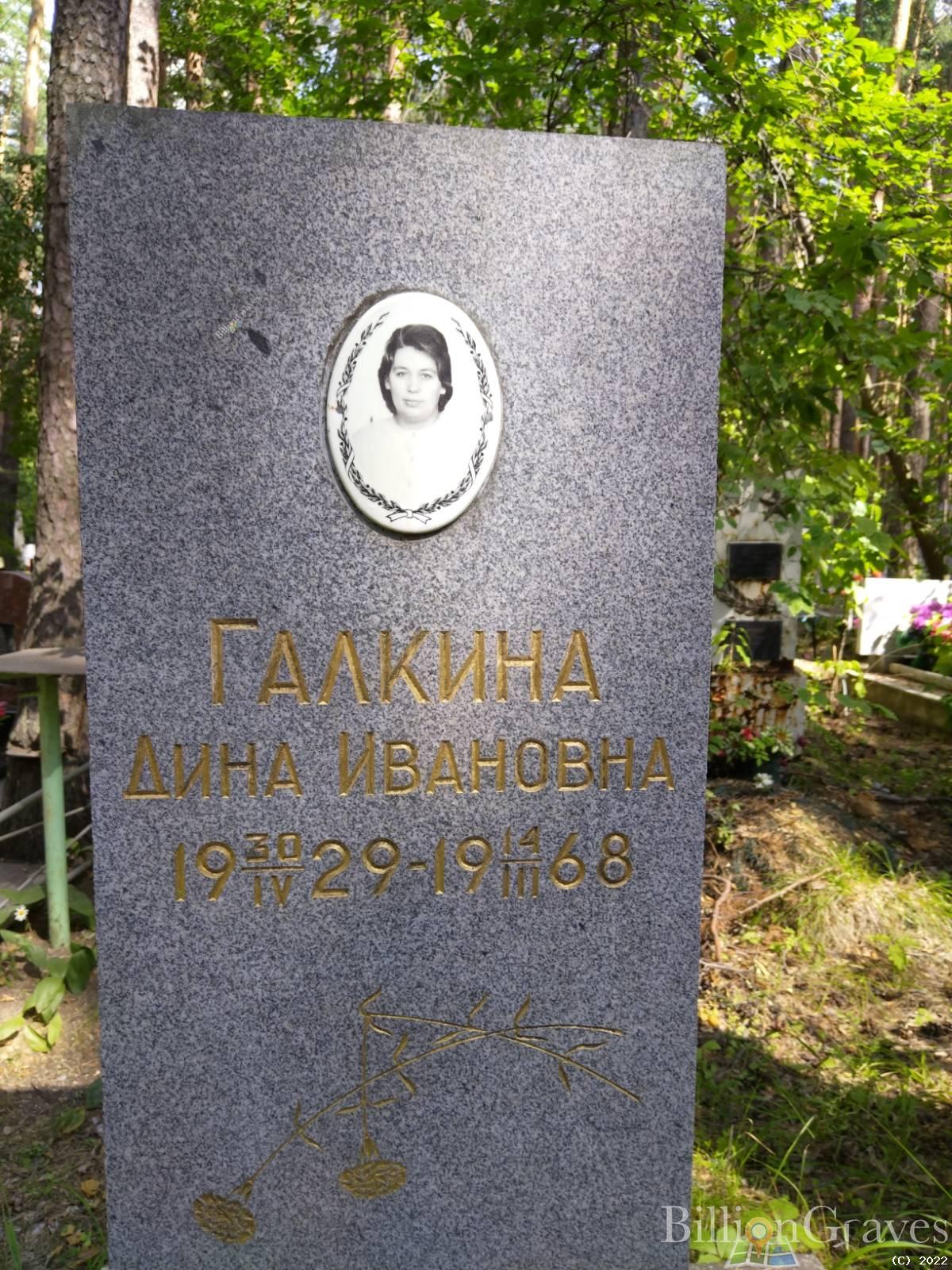 Галкина Дина Ивановна