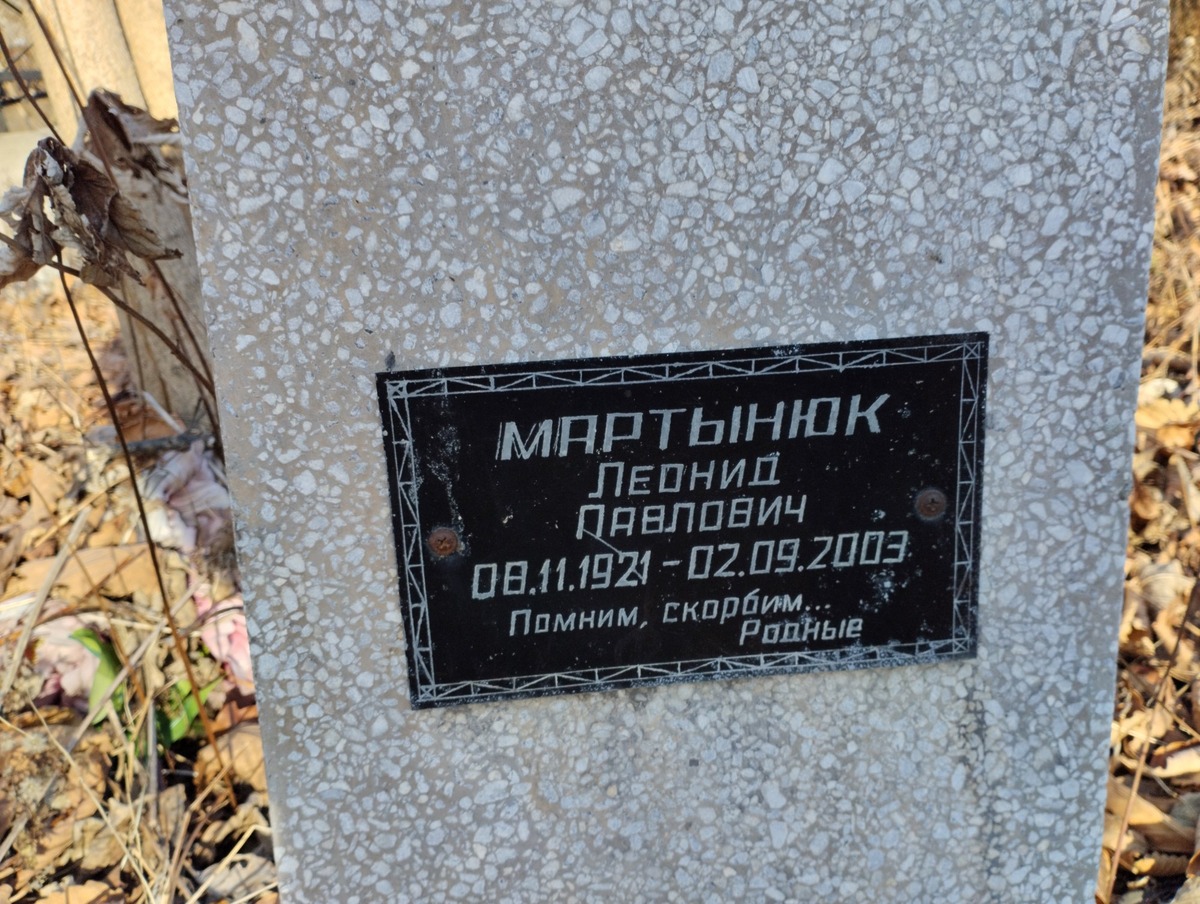 Мартынюк Леонид Павлович