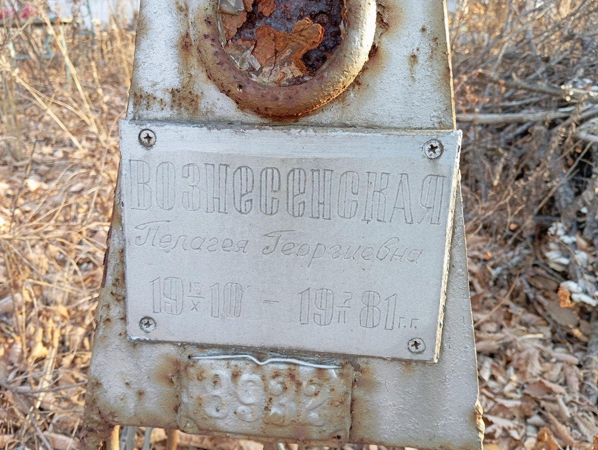 Вознесенская Пелагея Георгиевна