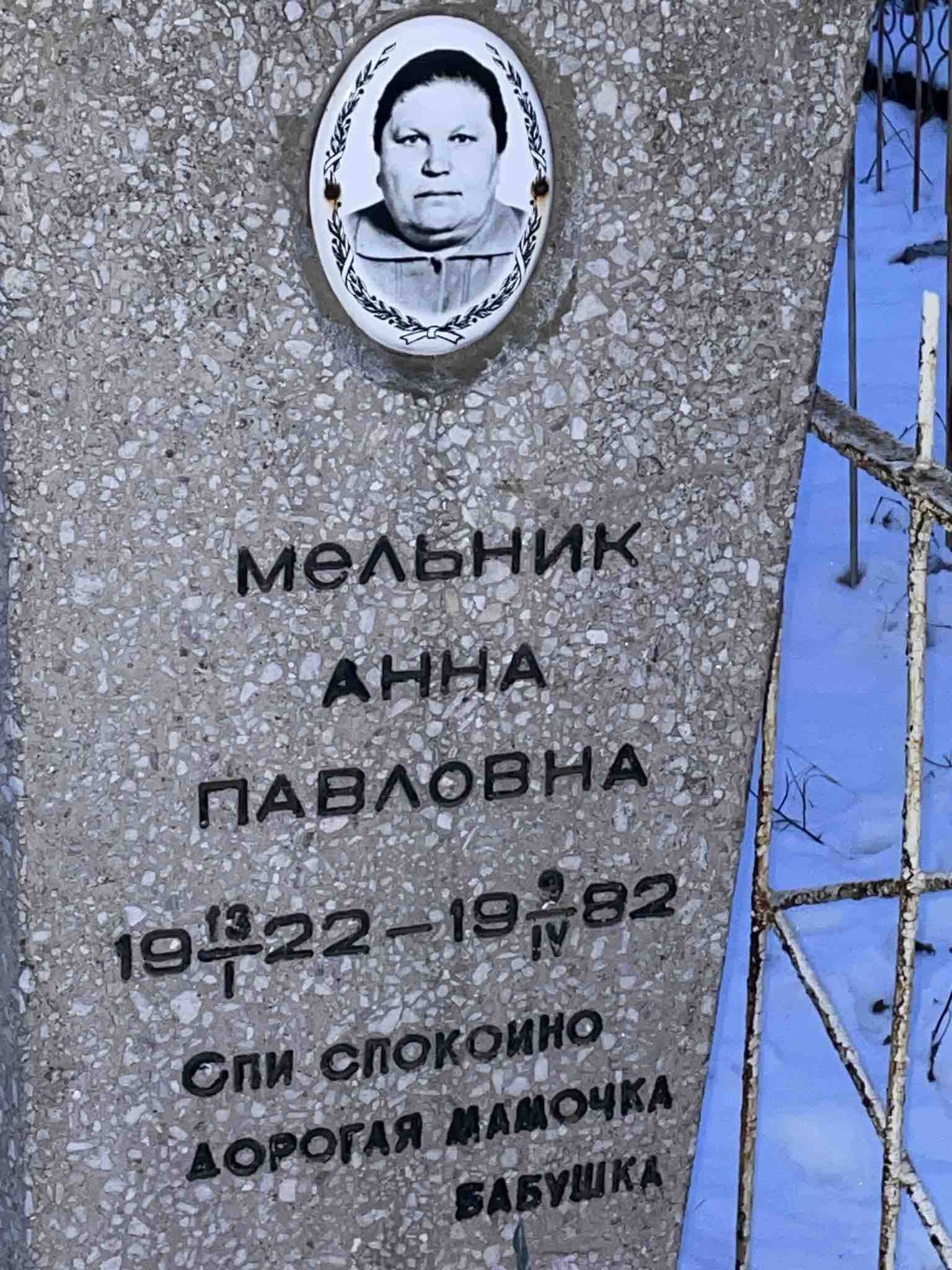 Мельник Анна Павловна