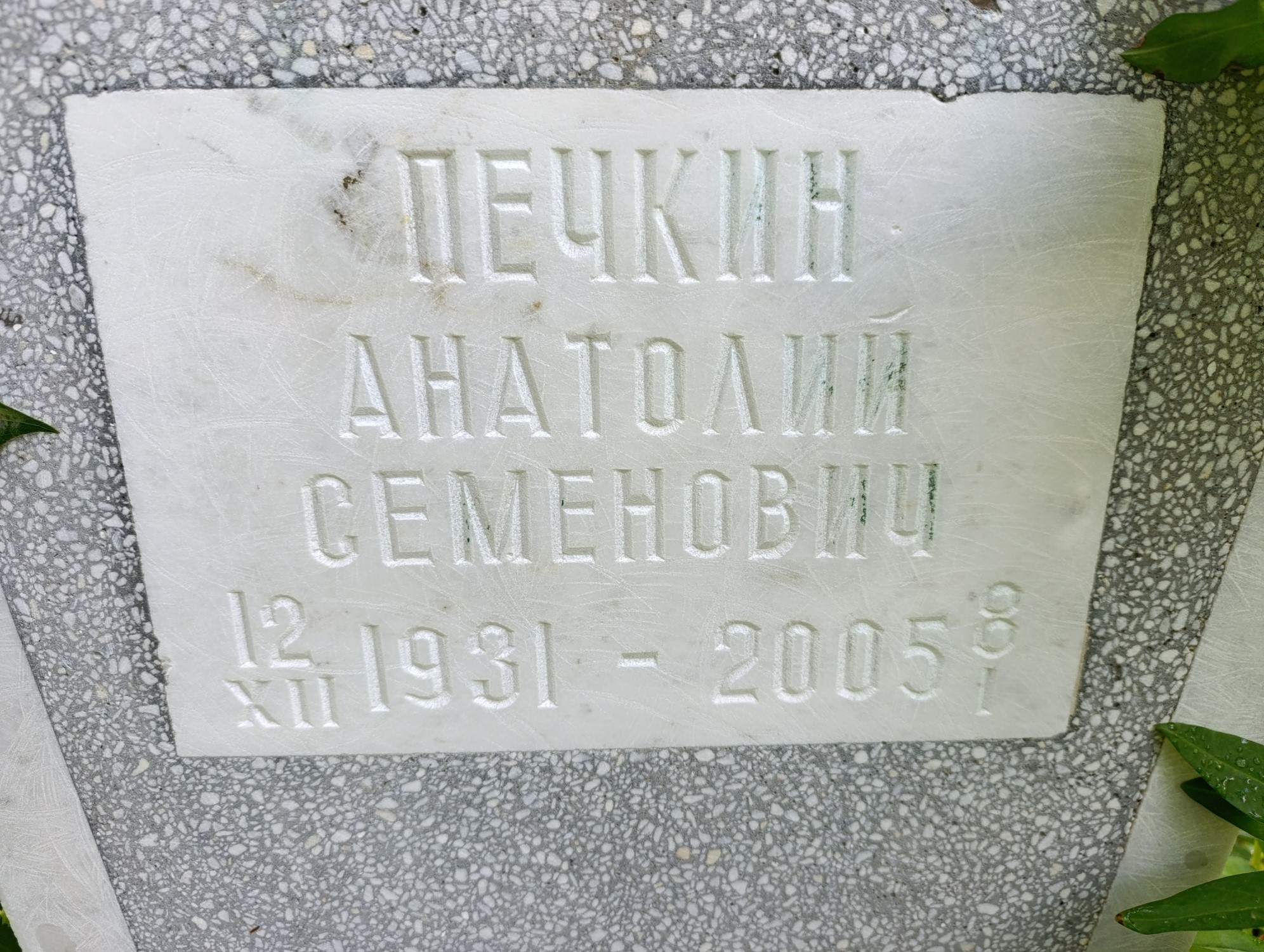 Печкин Анатолий Семенович