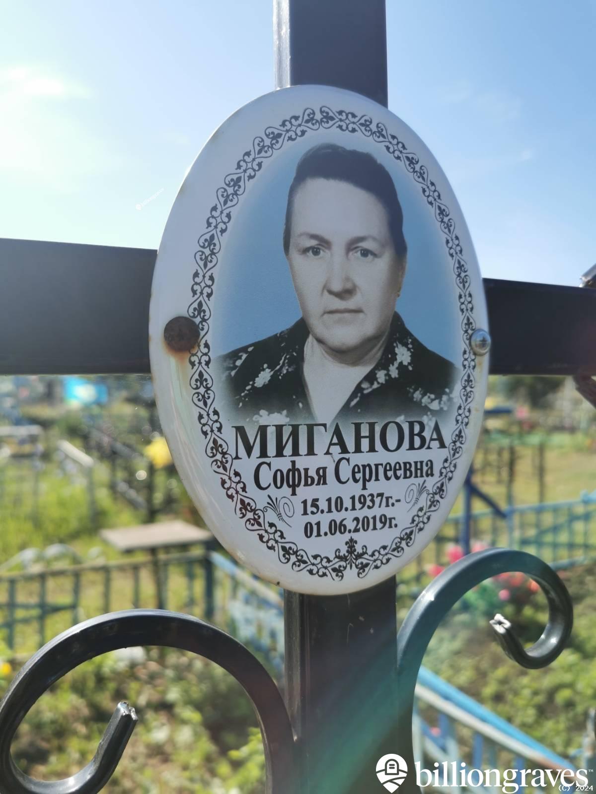 Миганова Софья Сергеевна