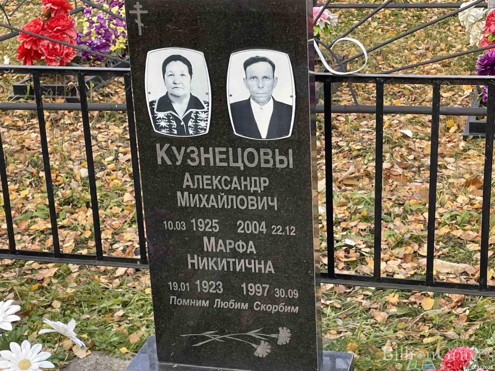 Кузнецова Марфа Никитична