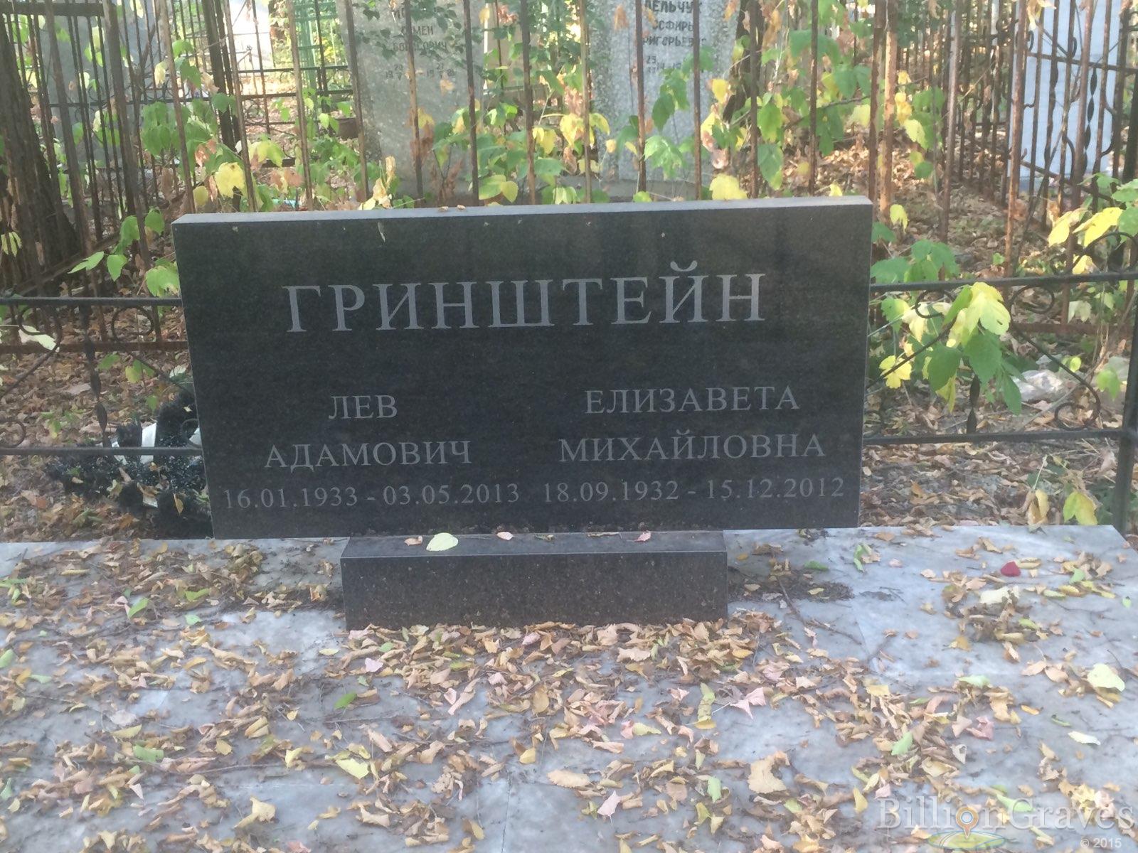 Гринштейн Елизавета Михайловна