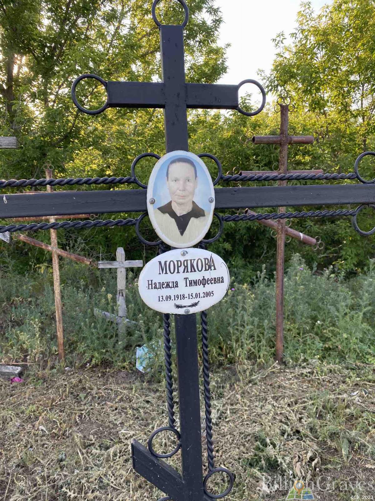 Морякова Надежда Тимофеевна