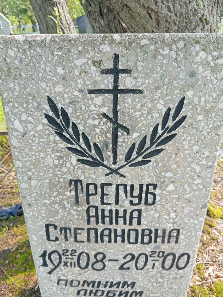 Трегуб Анна Степановна