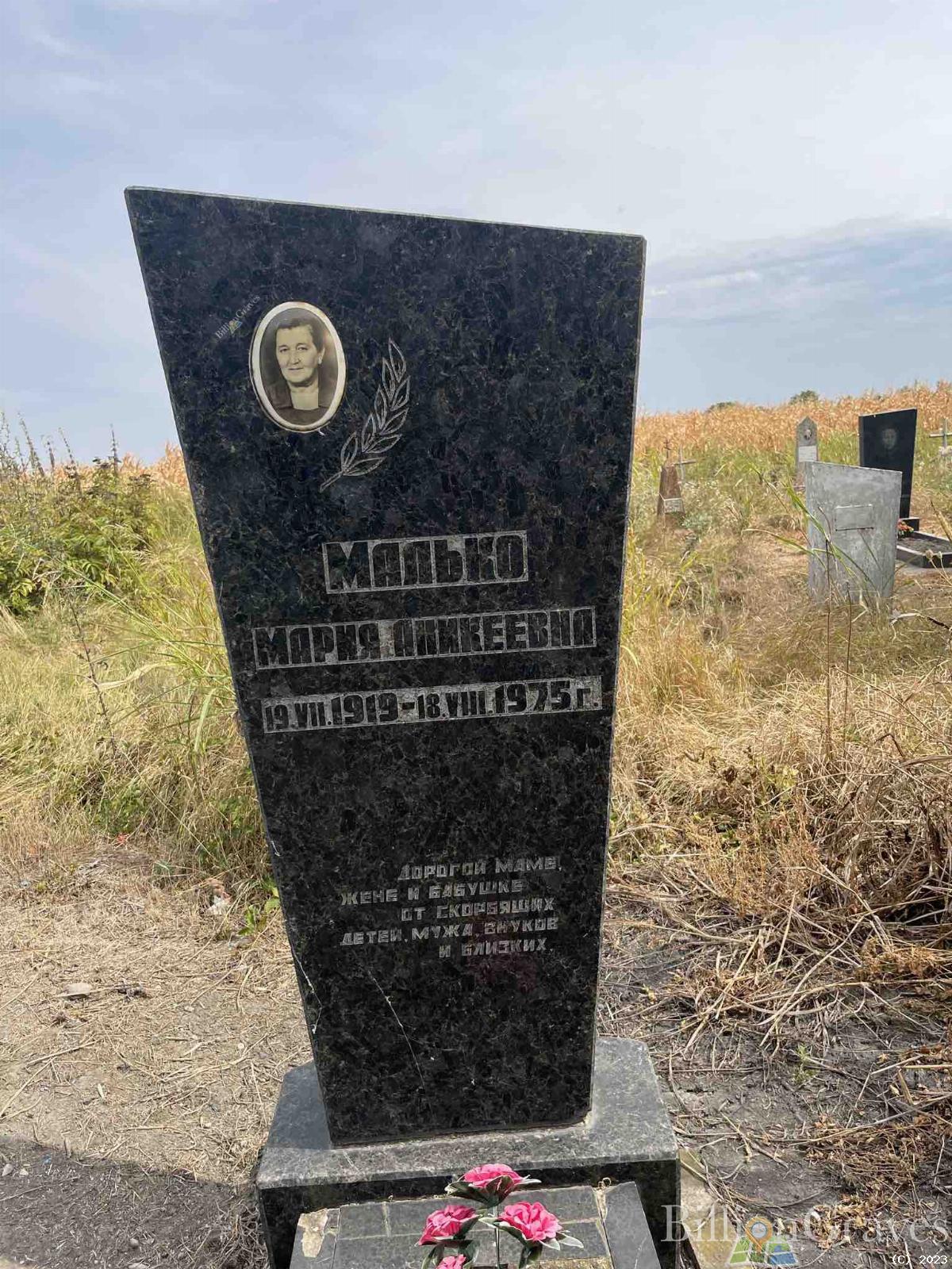 Малько Мария Аникеевна