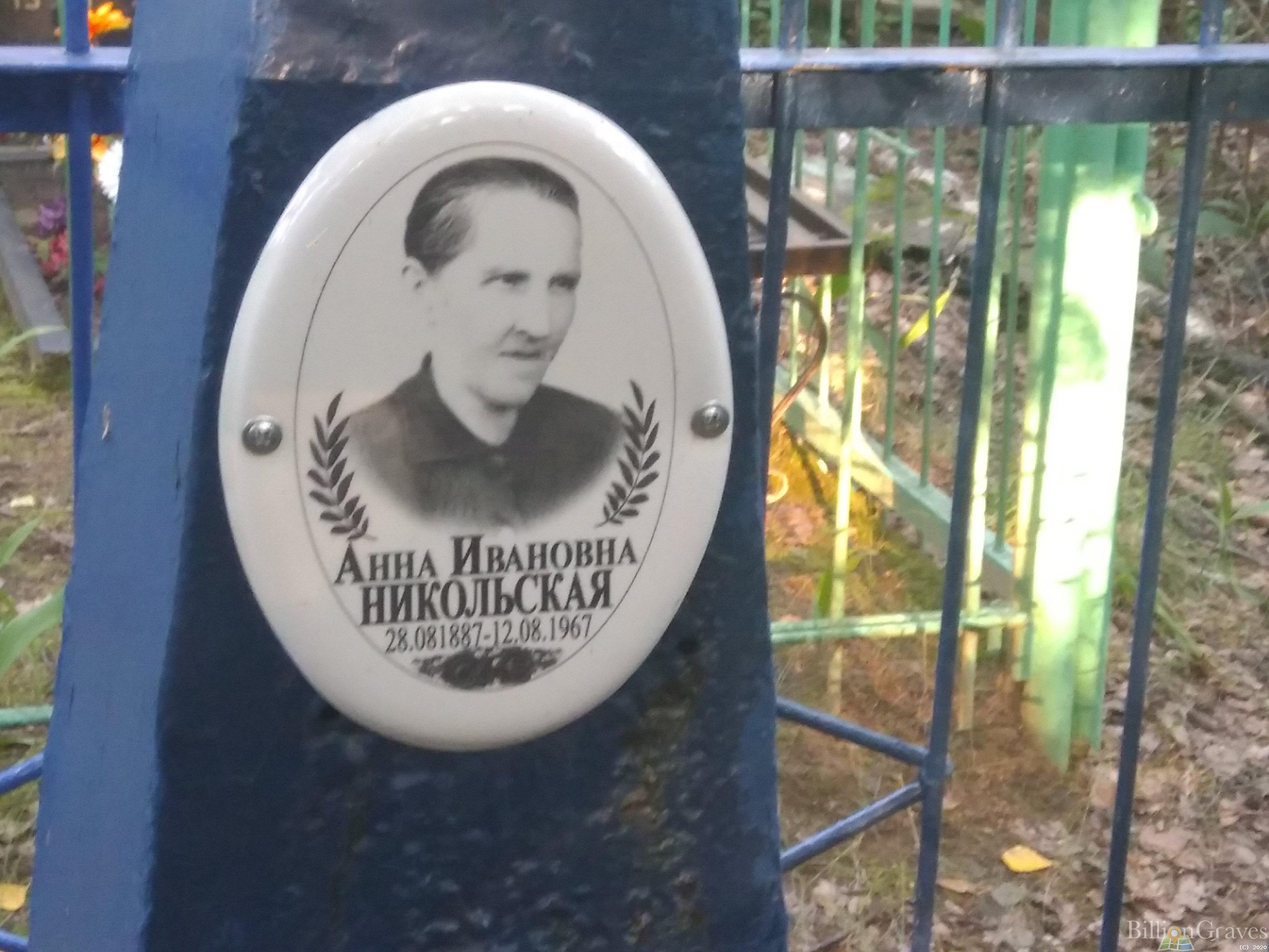 Никольская Анна Ивановна
