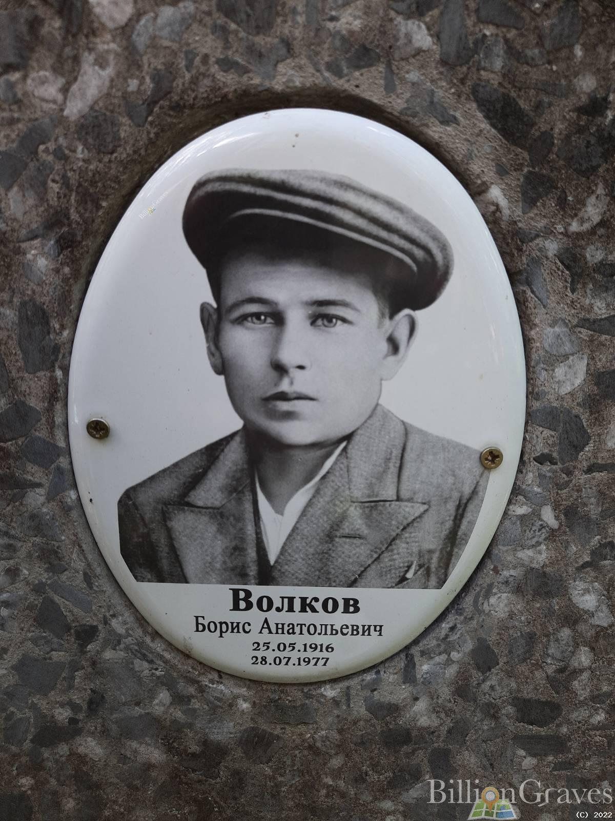 Волков Борис Анатольевич