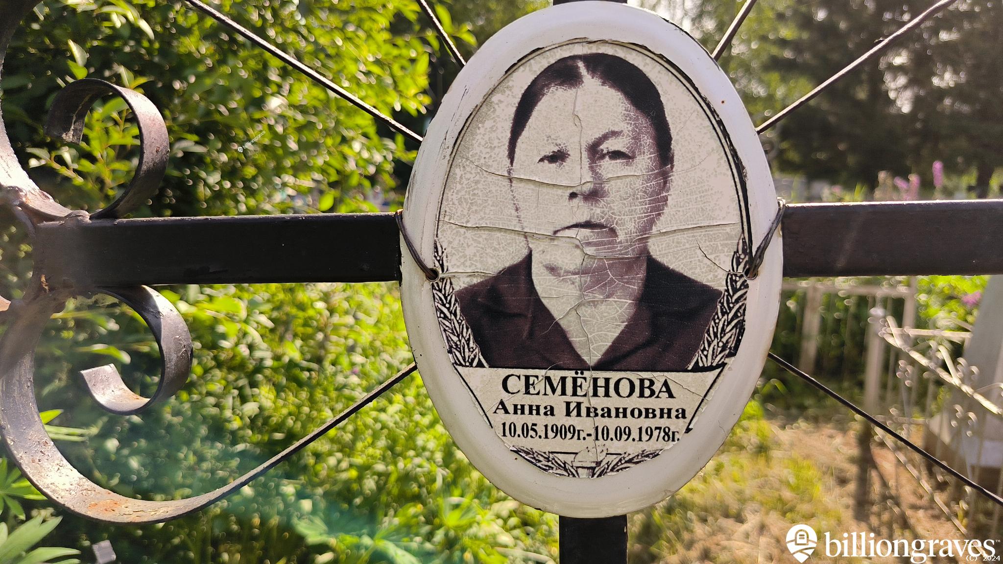 Семёнова Анна Ивановна