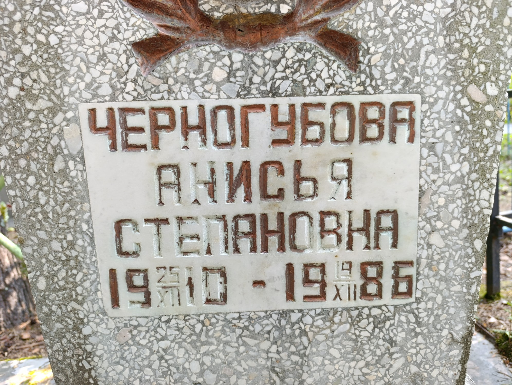Черногубова Анисья Степановна
