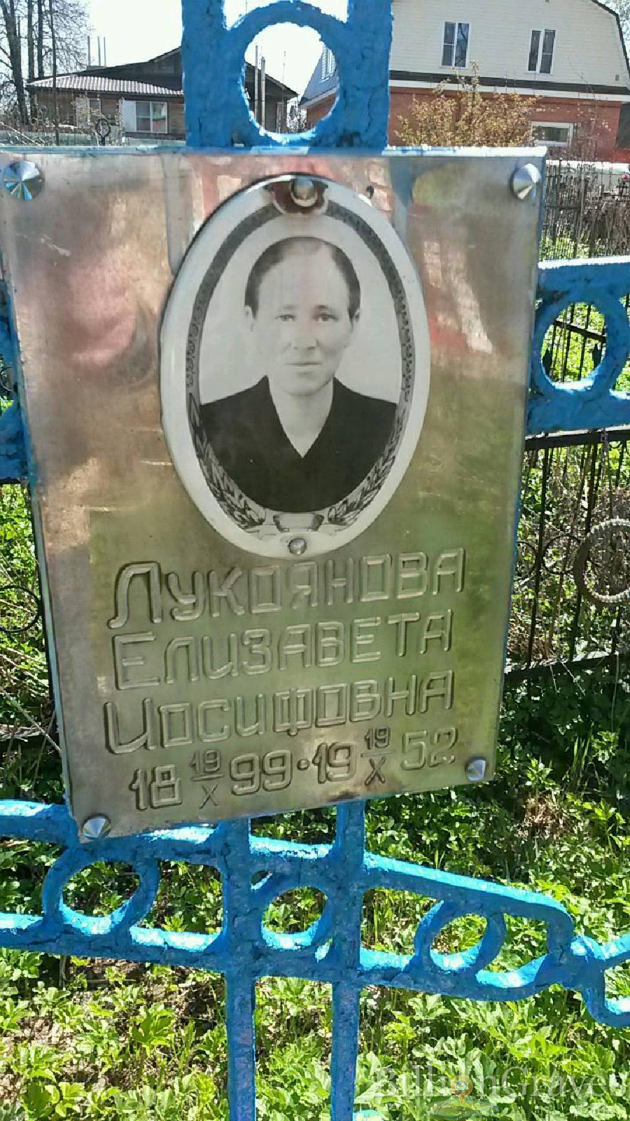 лукоянова елизавета иосифовна