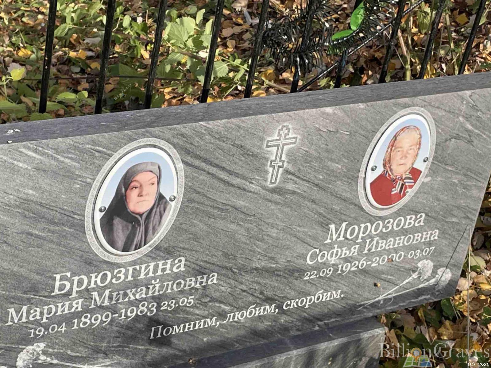 Брюзгина Мария Михайловна