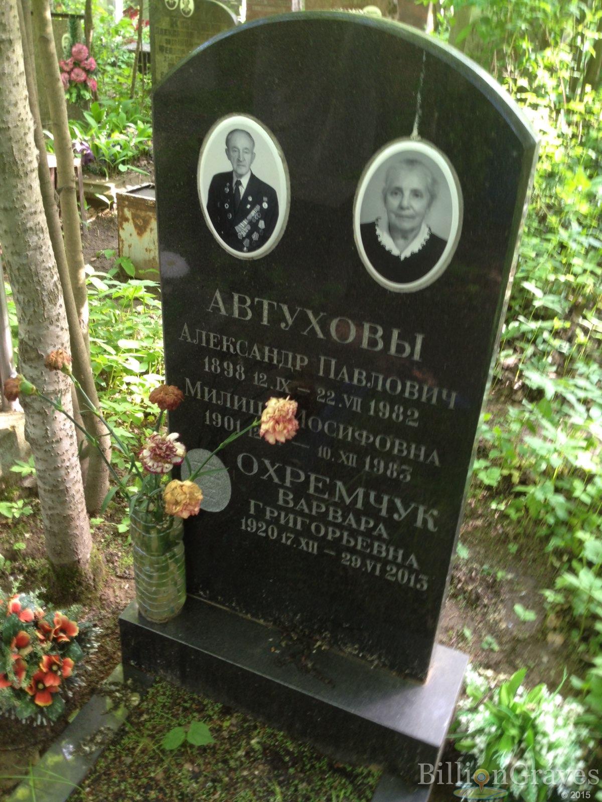 Охремчук Варвара Григорьевна