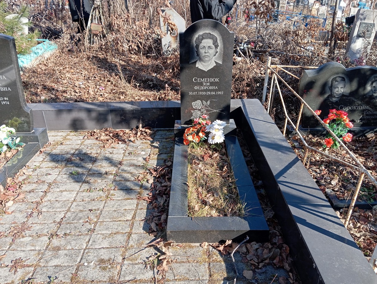 Семенюк Зоя Федоровна