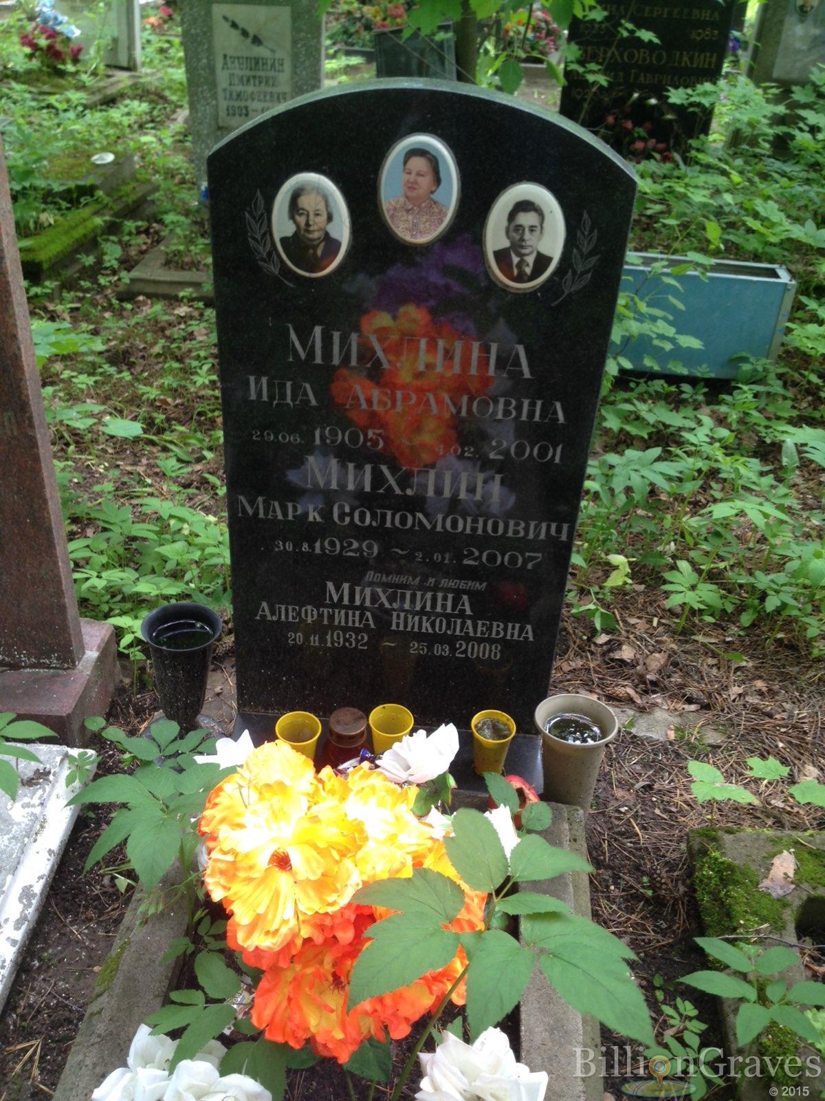 Михлина Алефтина Николаевна