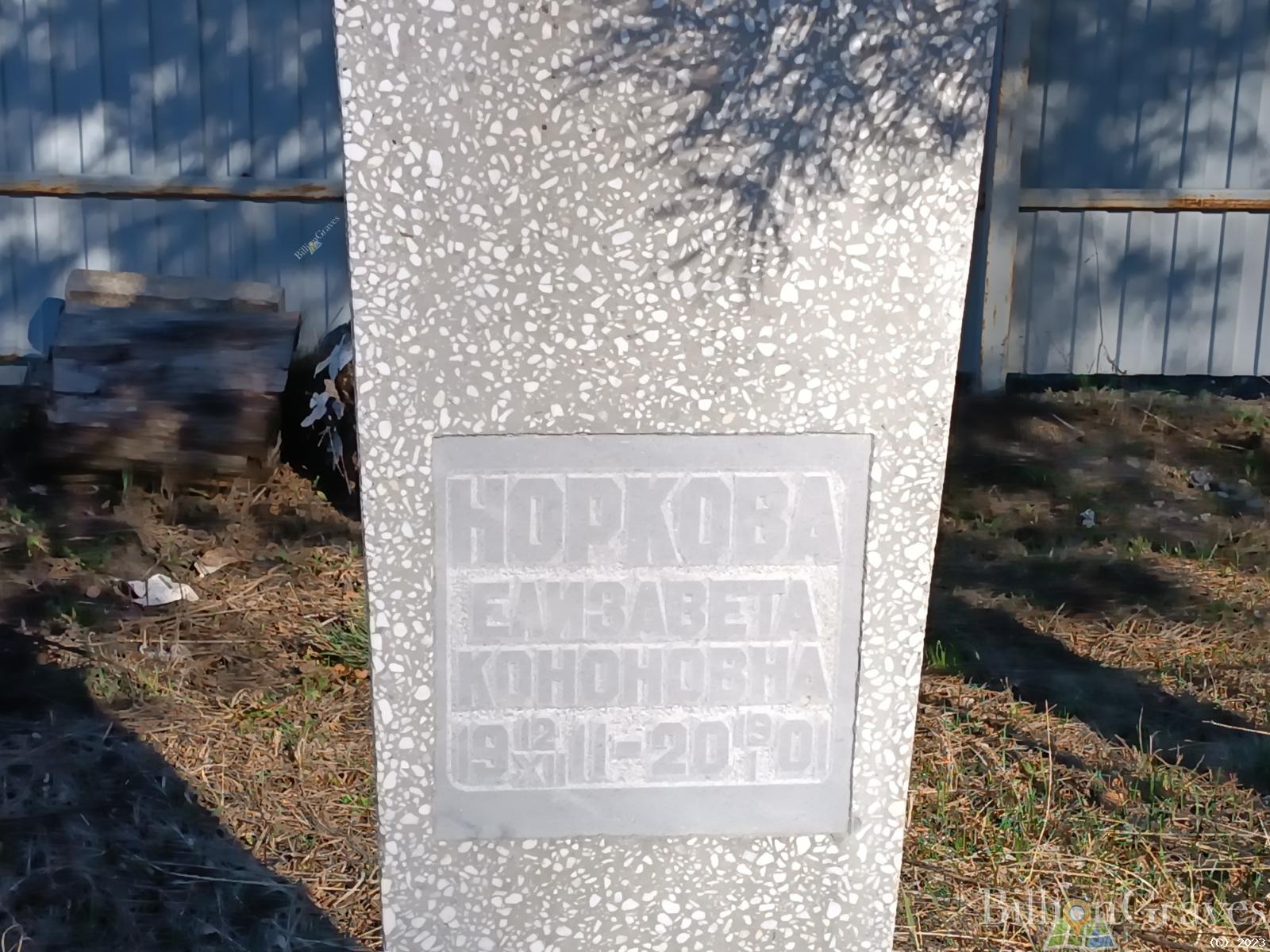 Норкова Елизавета Кононовна