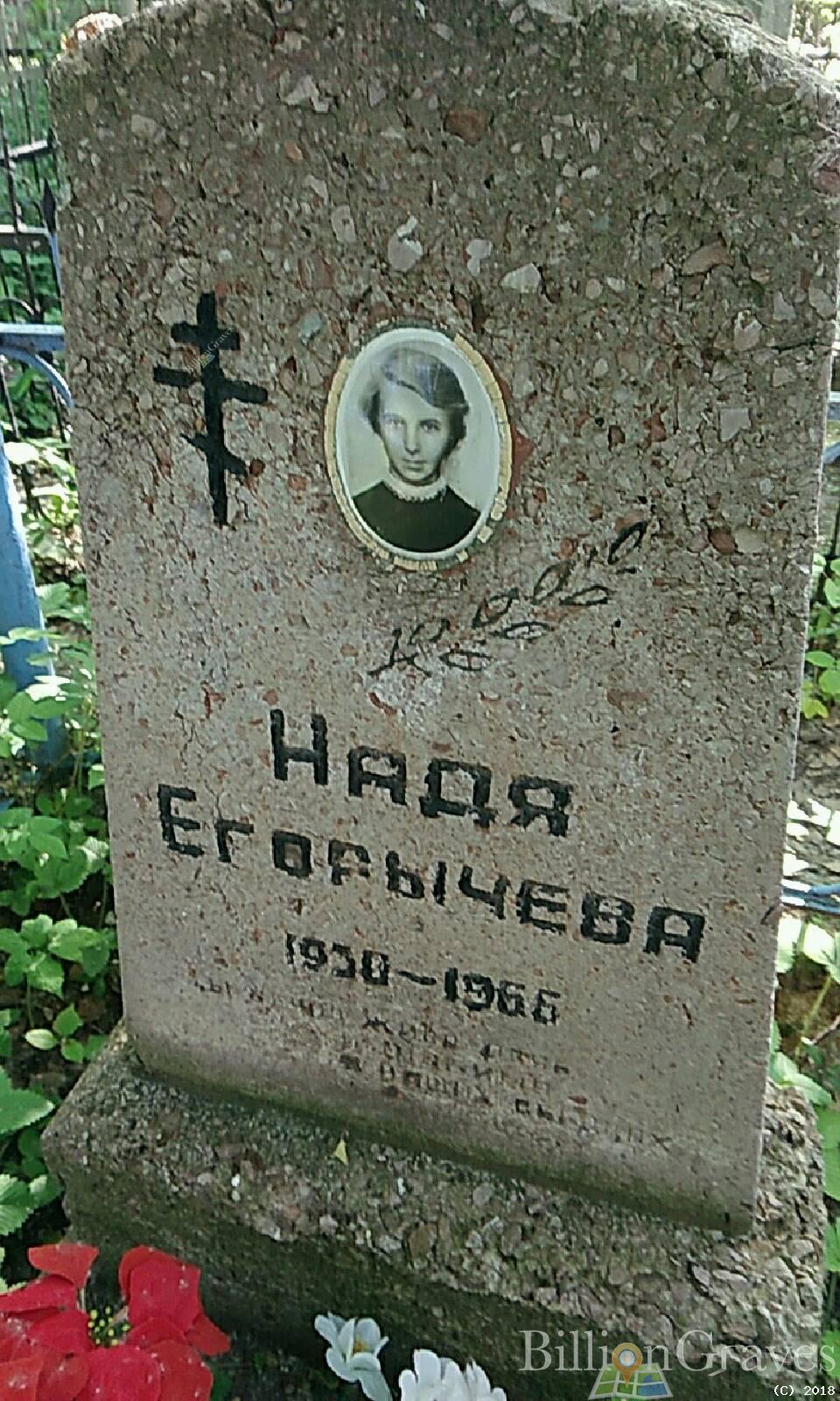 Егорычева Елизавета Аввакумовна