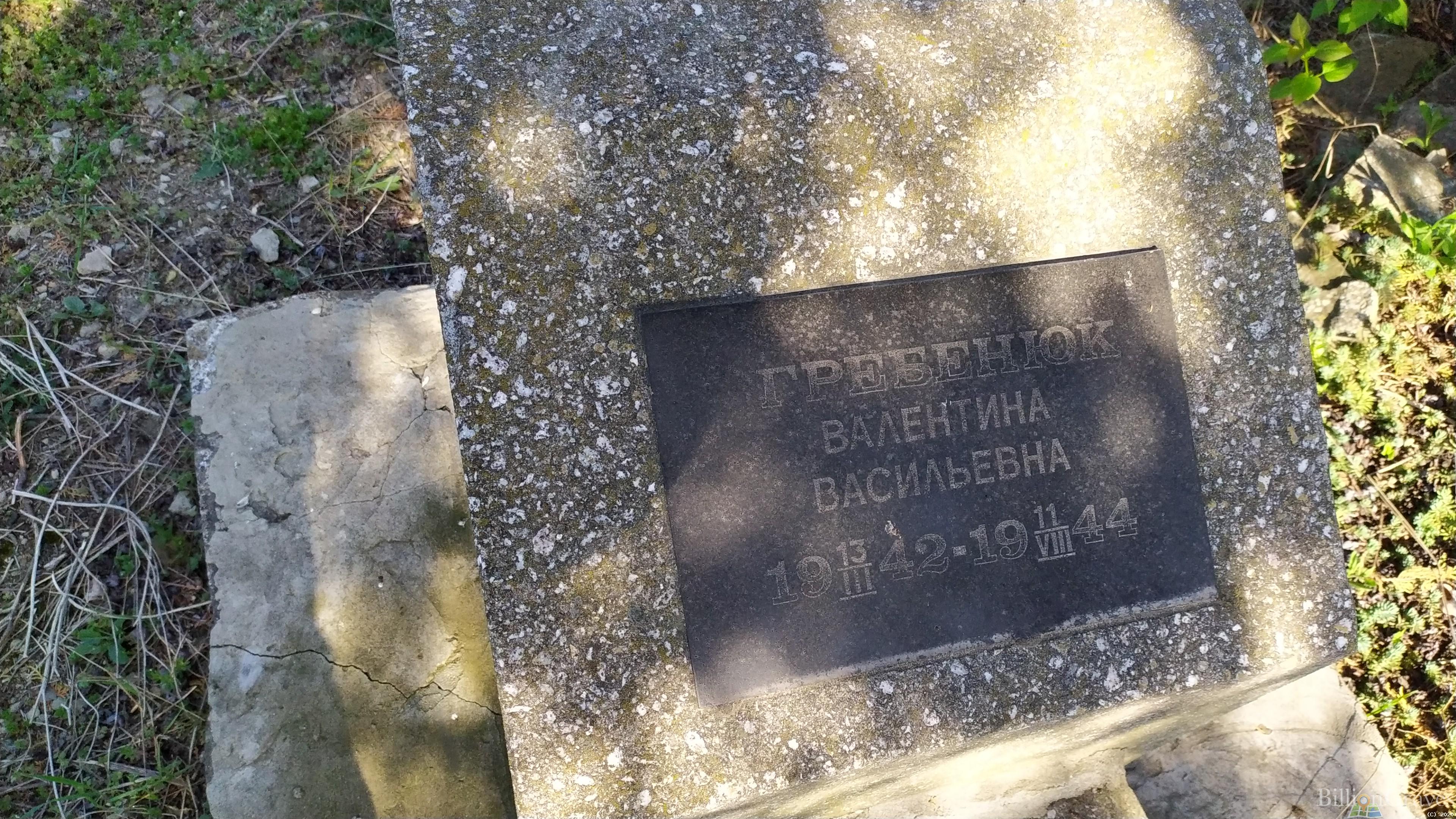 Гребенюк Валентина Васильевна