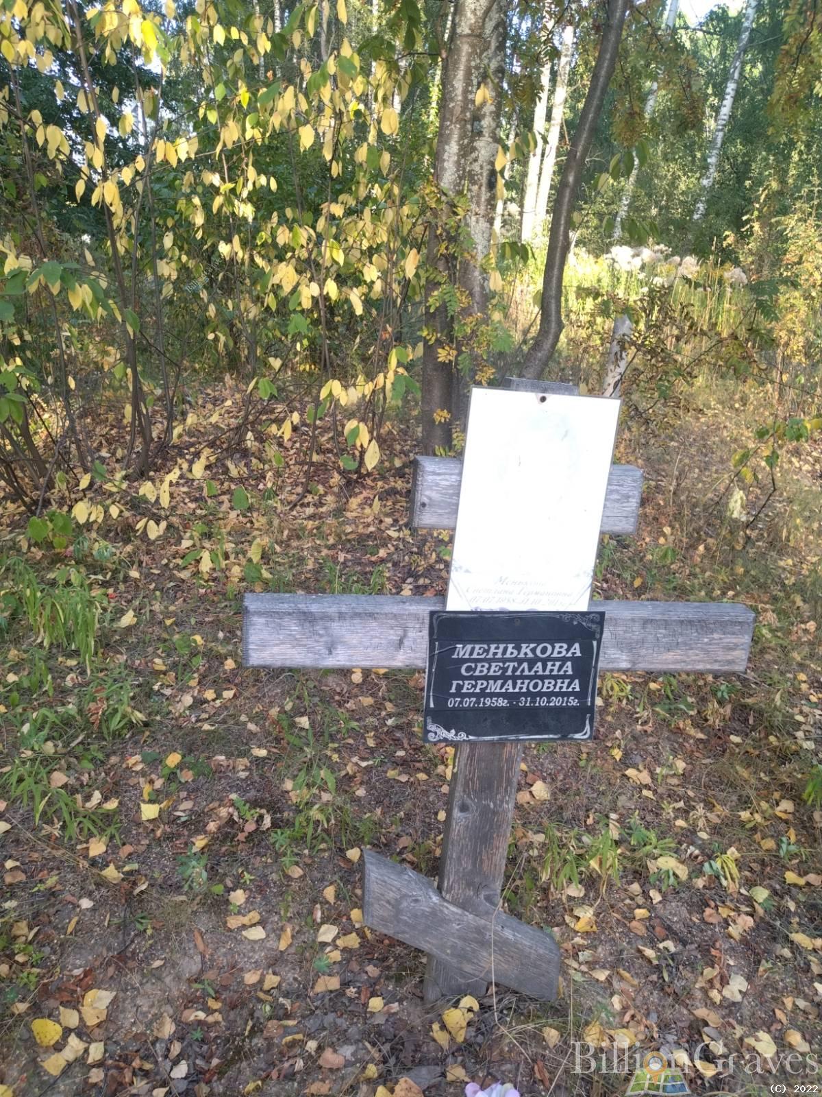 Менькова Светлана Германовна