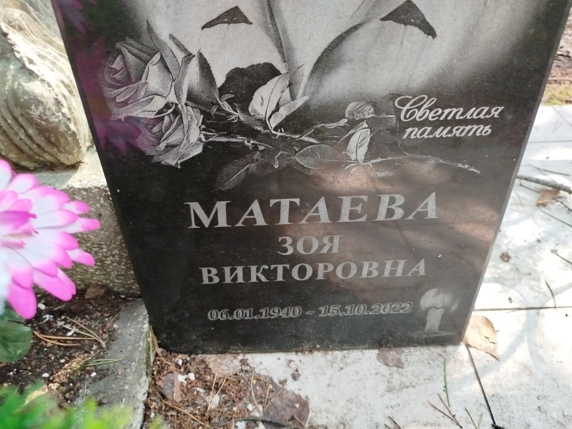 Матаева Зоя Викторовна
