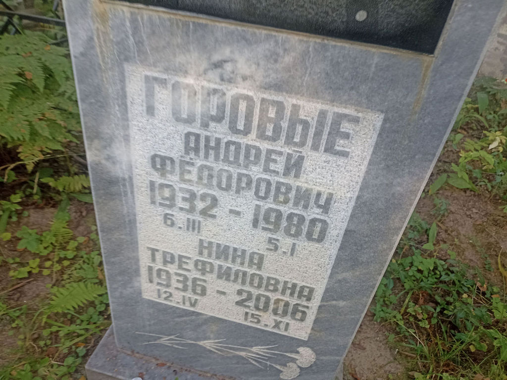 Горовой Андрей Федорович