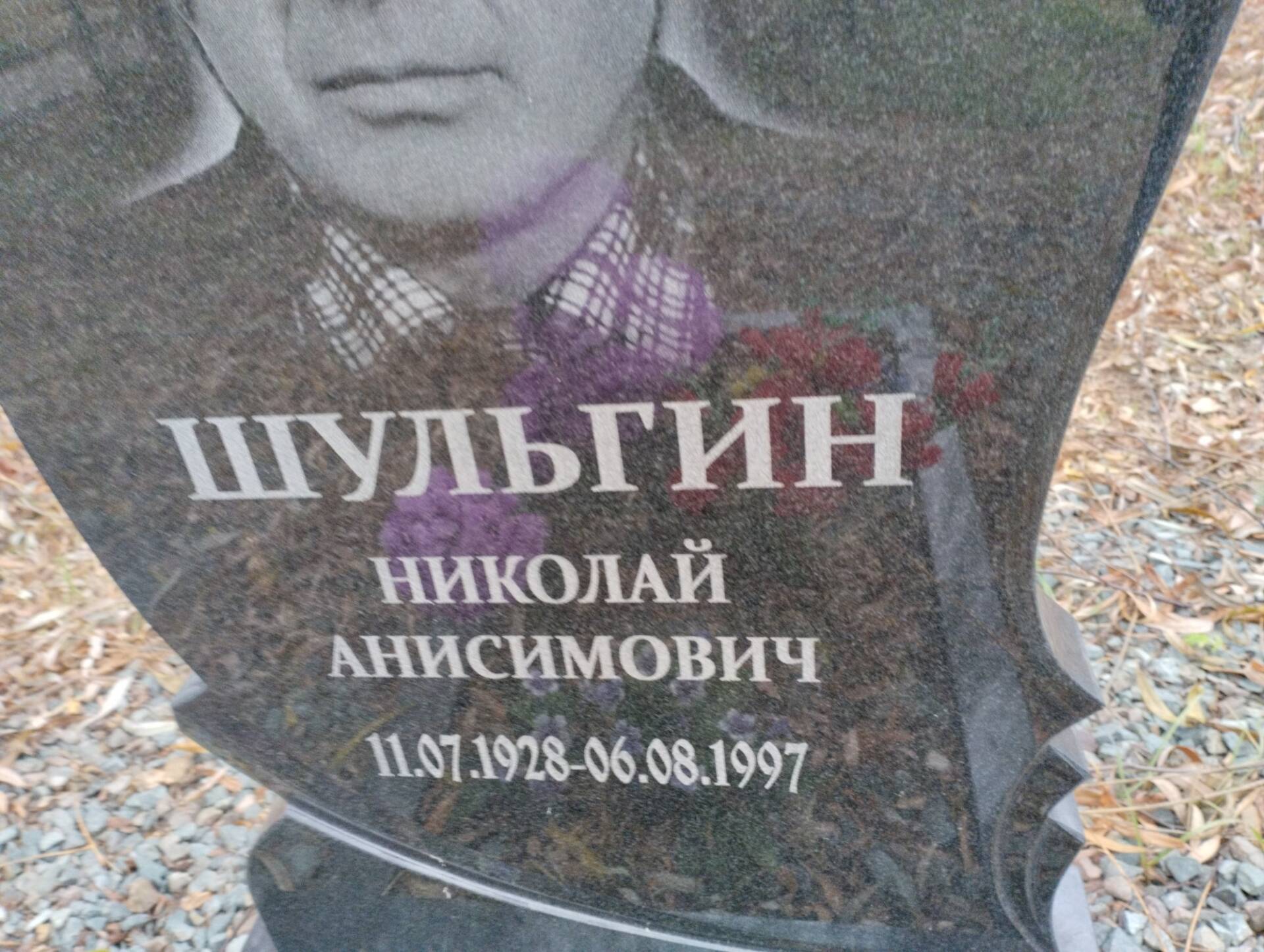 Шульгин Николай Анисимович