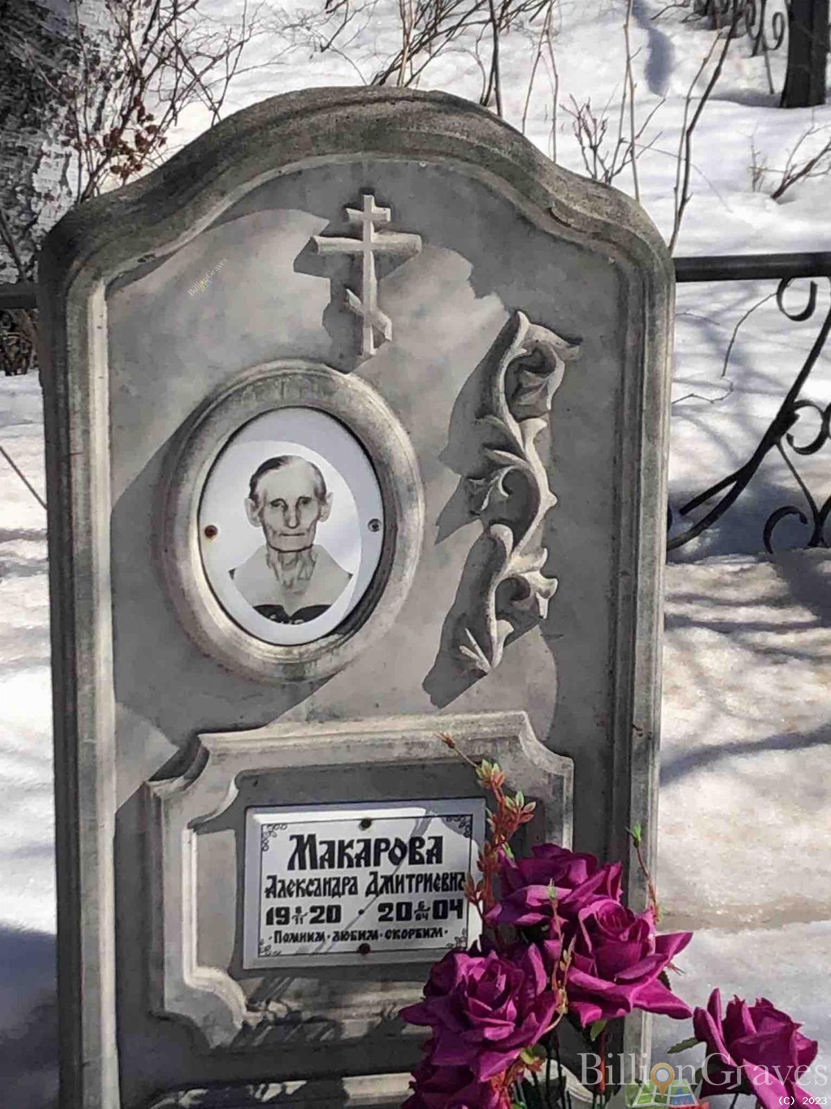 Макарова Александра Дмитриевна