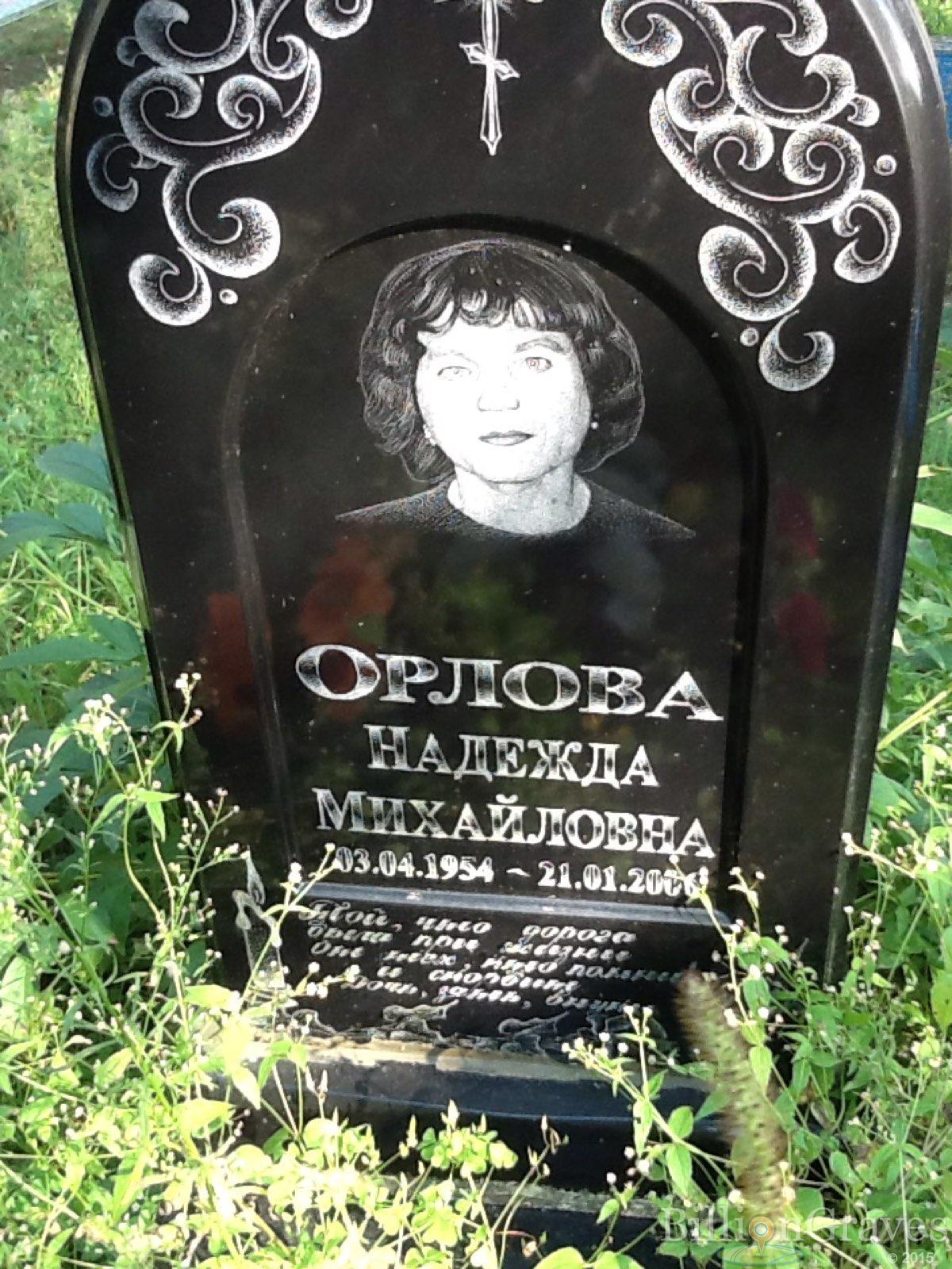Орлова Надежда Михайловна