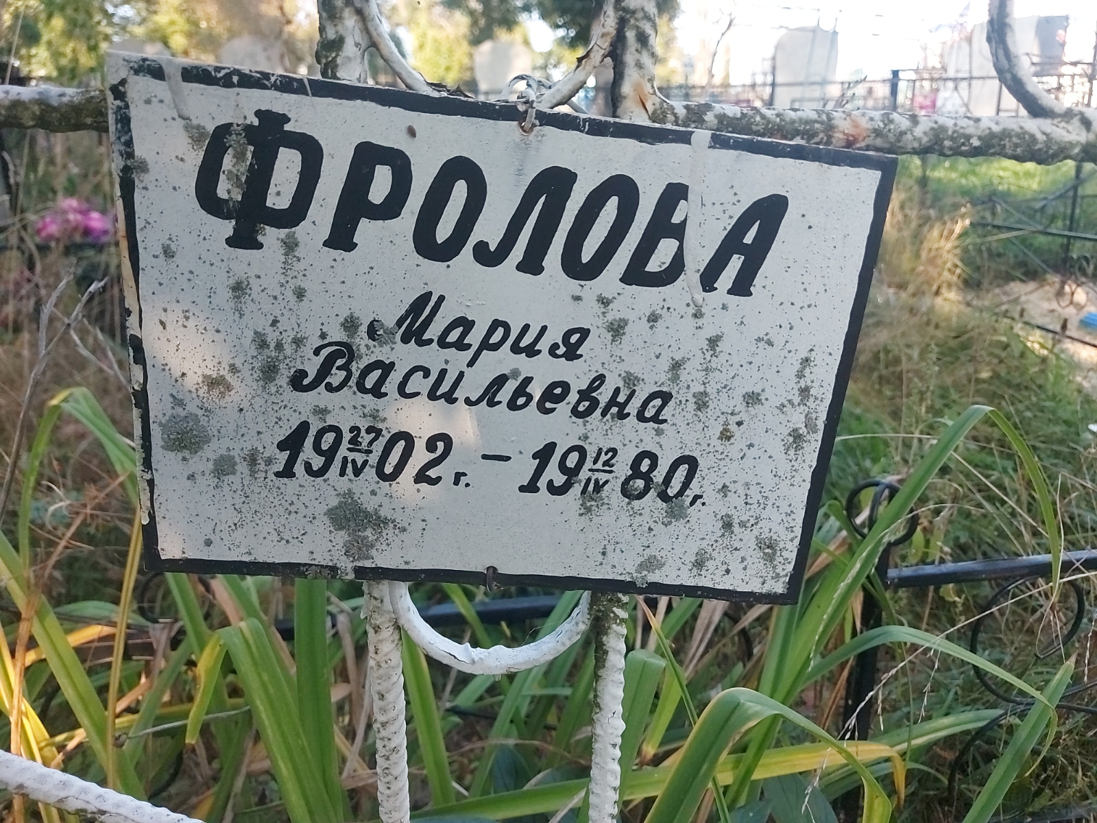 Фролова Мария Васильевна
