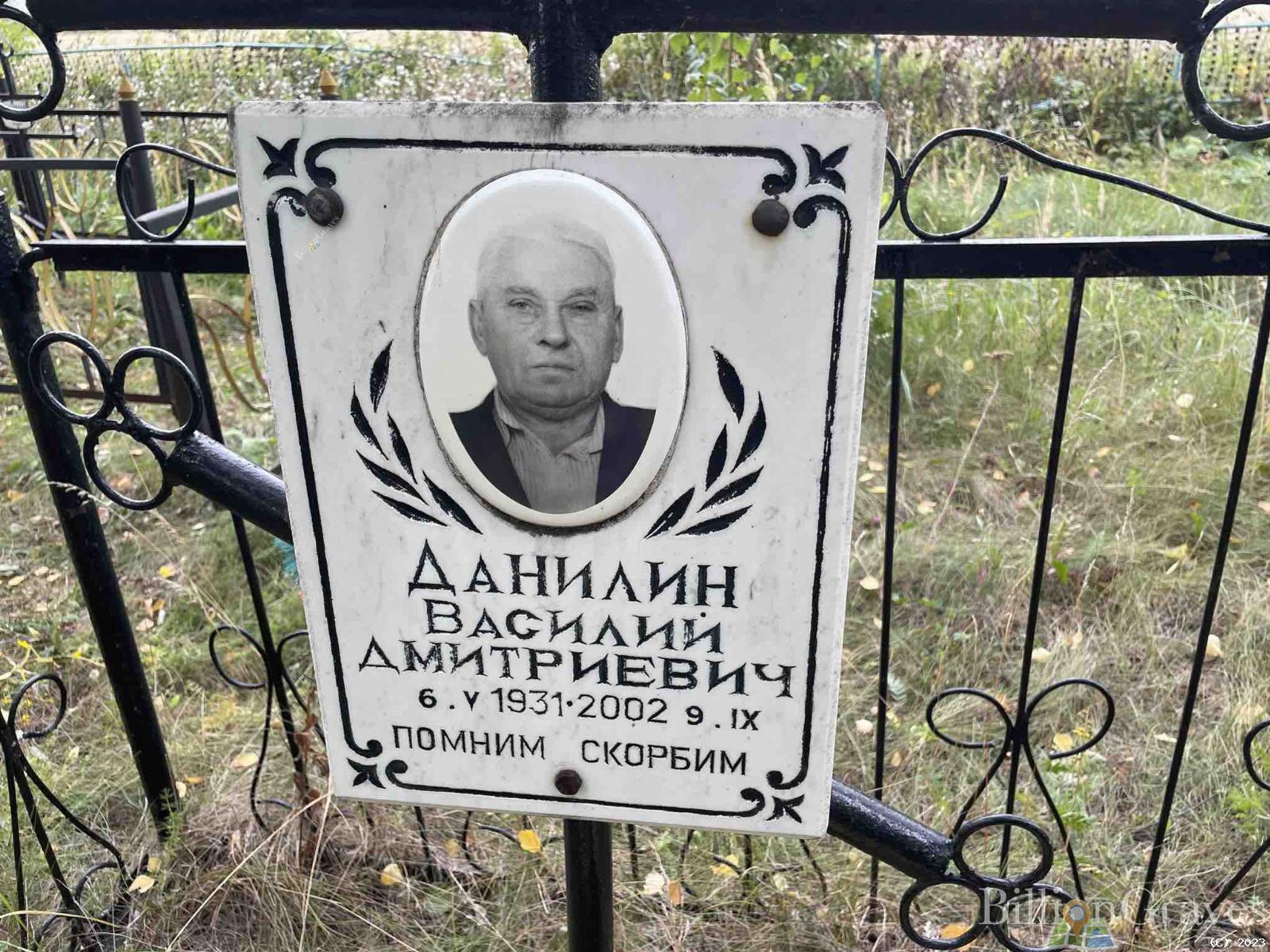 Данилин Василий Дмитриевич