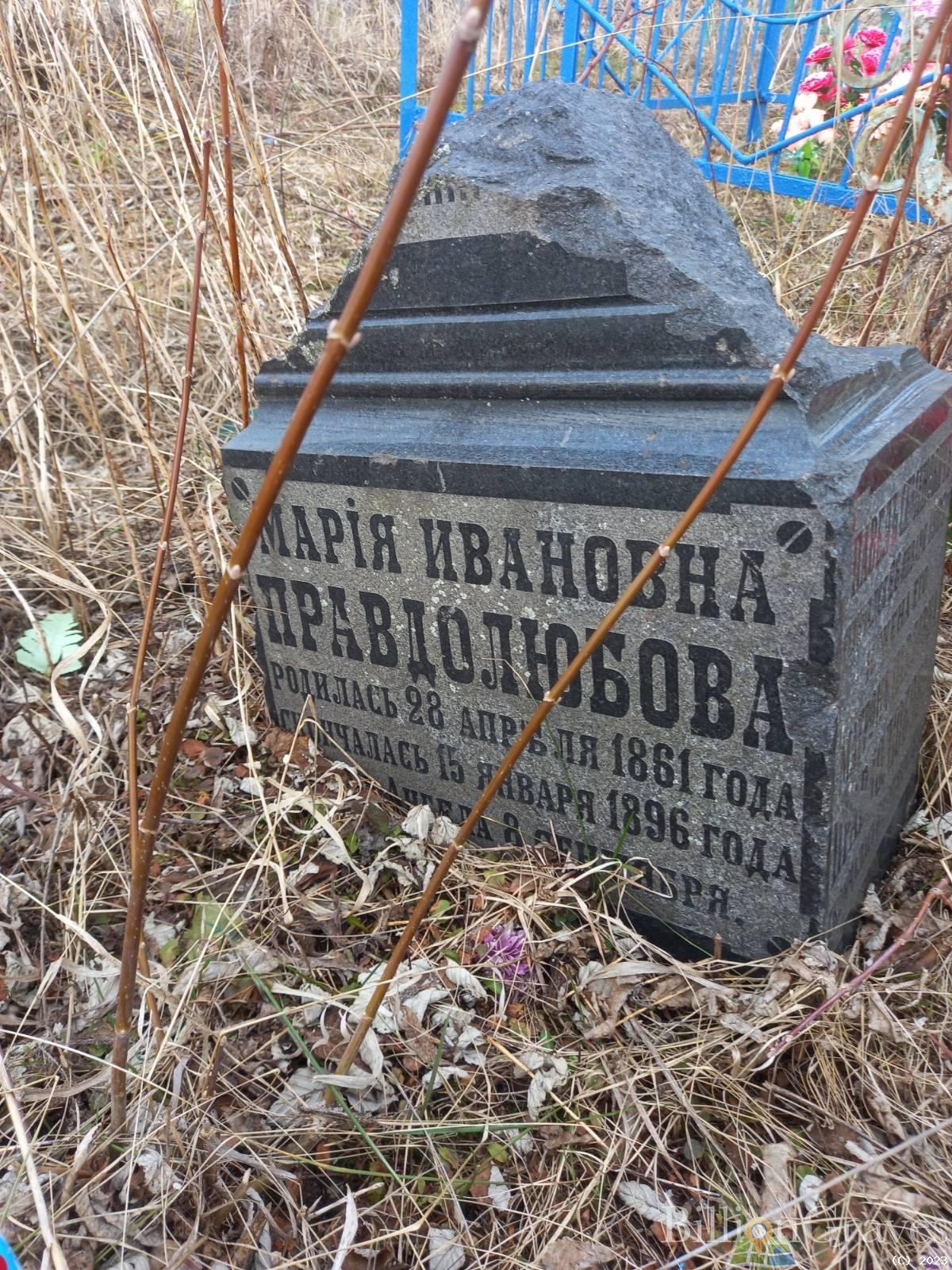 Правдолюбова Мария Ивановна