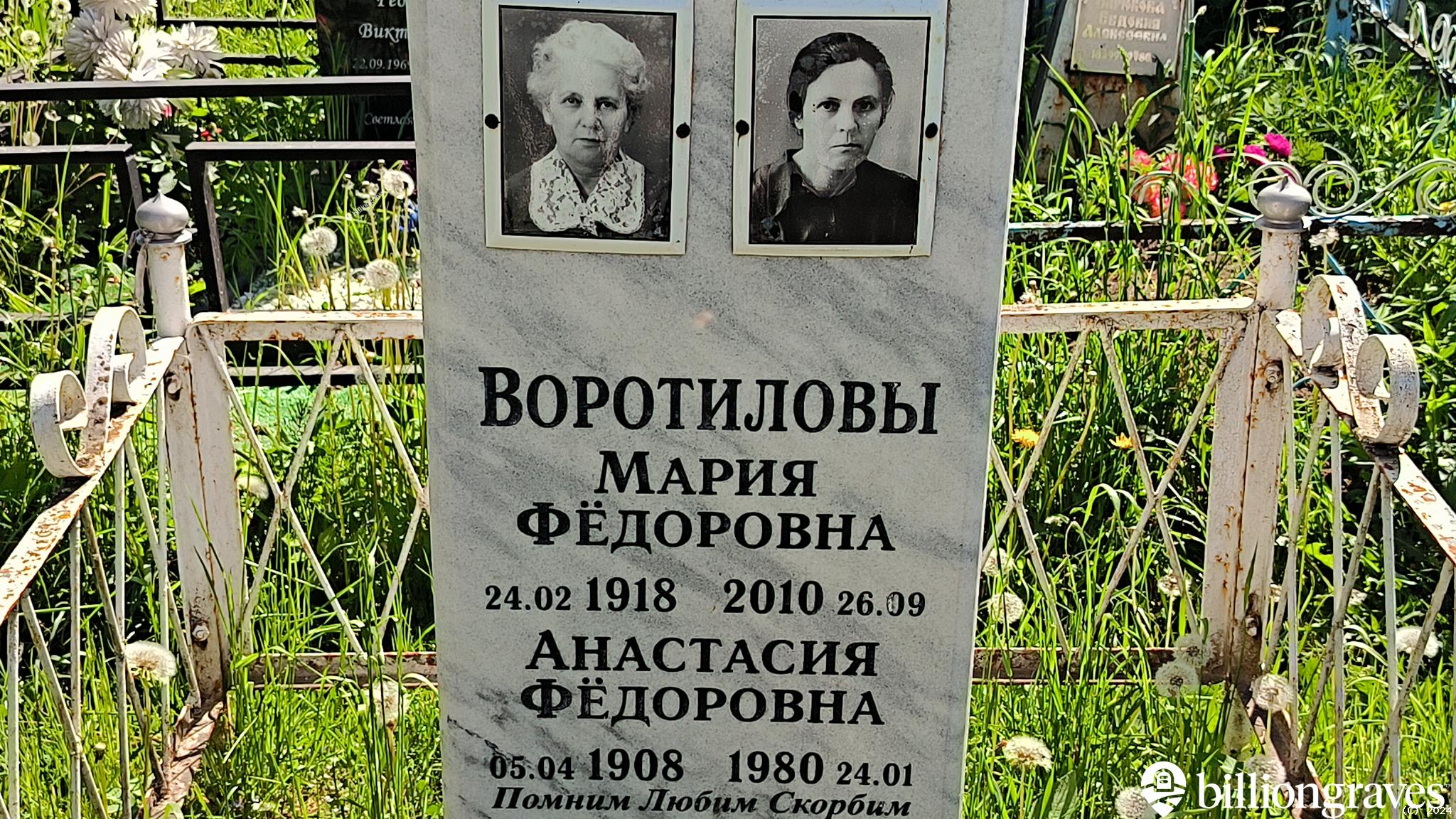 Воротилова Анастасия Фёдоровна
