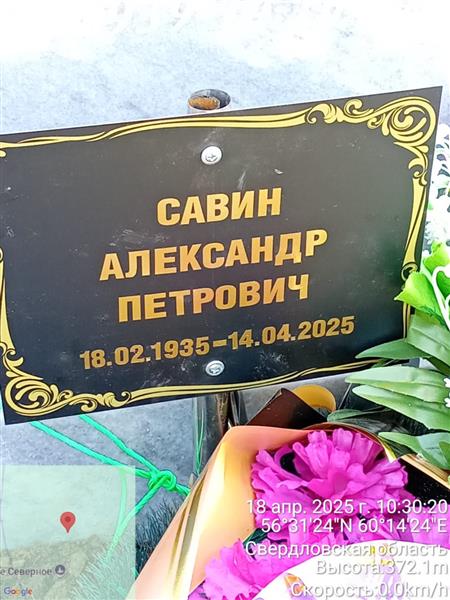 Савин Александр Петрович
