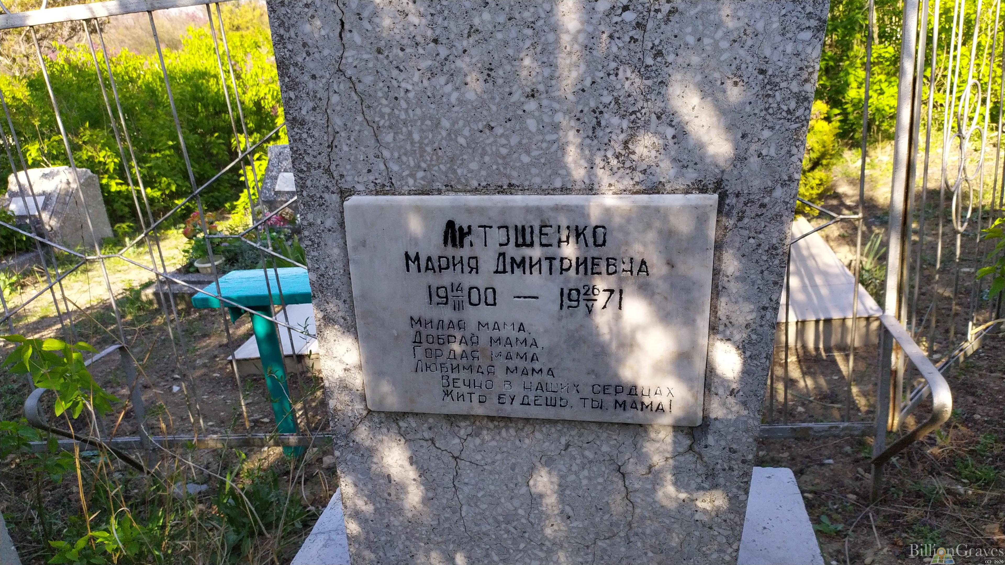 Литошенко Мария Дмитриевна