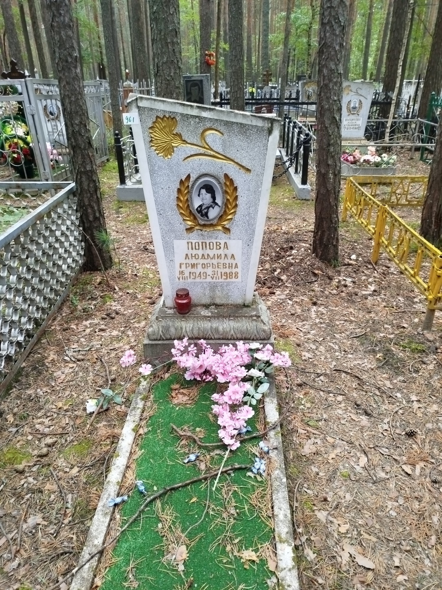 Попова Людмила Григорьевна