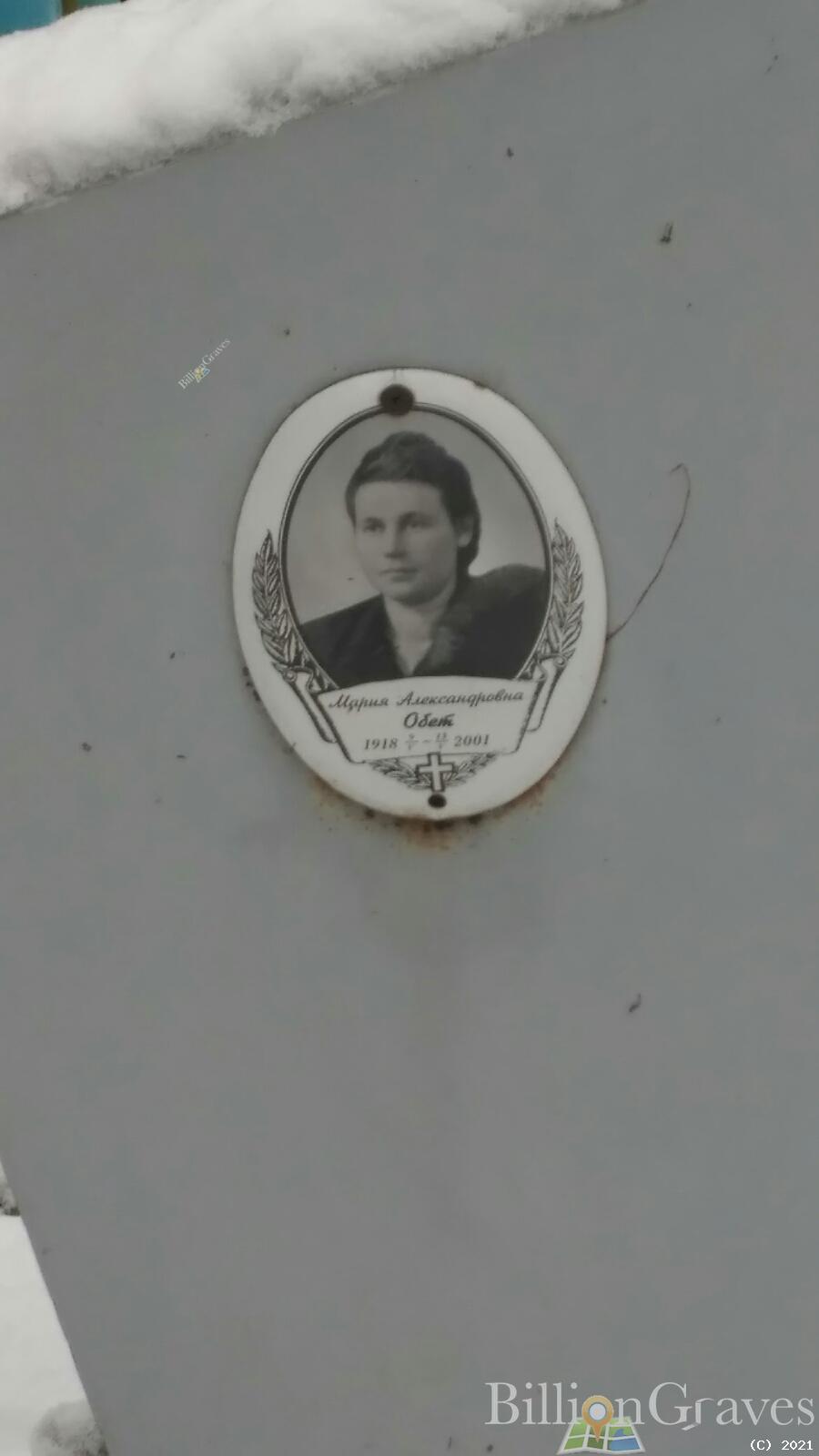 Обет Мария Александровна