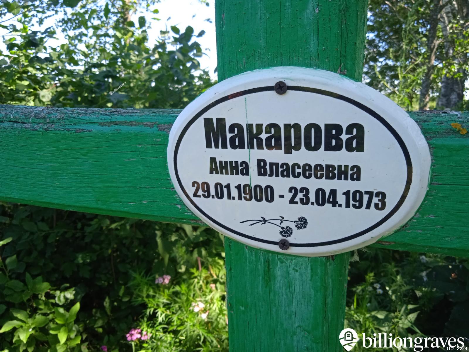 Макарова Анна Власеевна