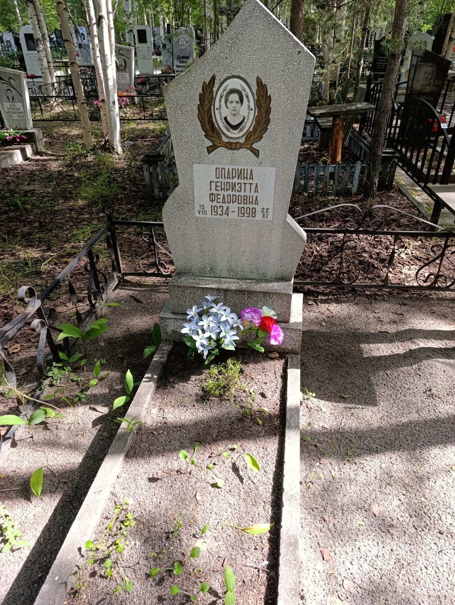 Опарина Генриэтта Федоровна