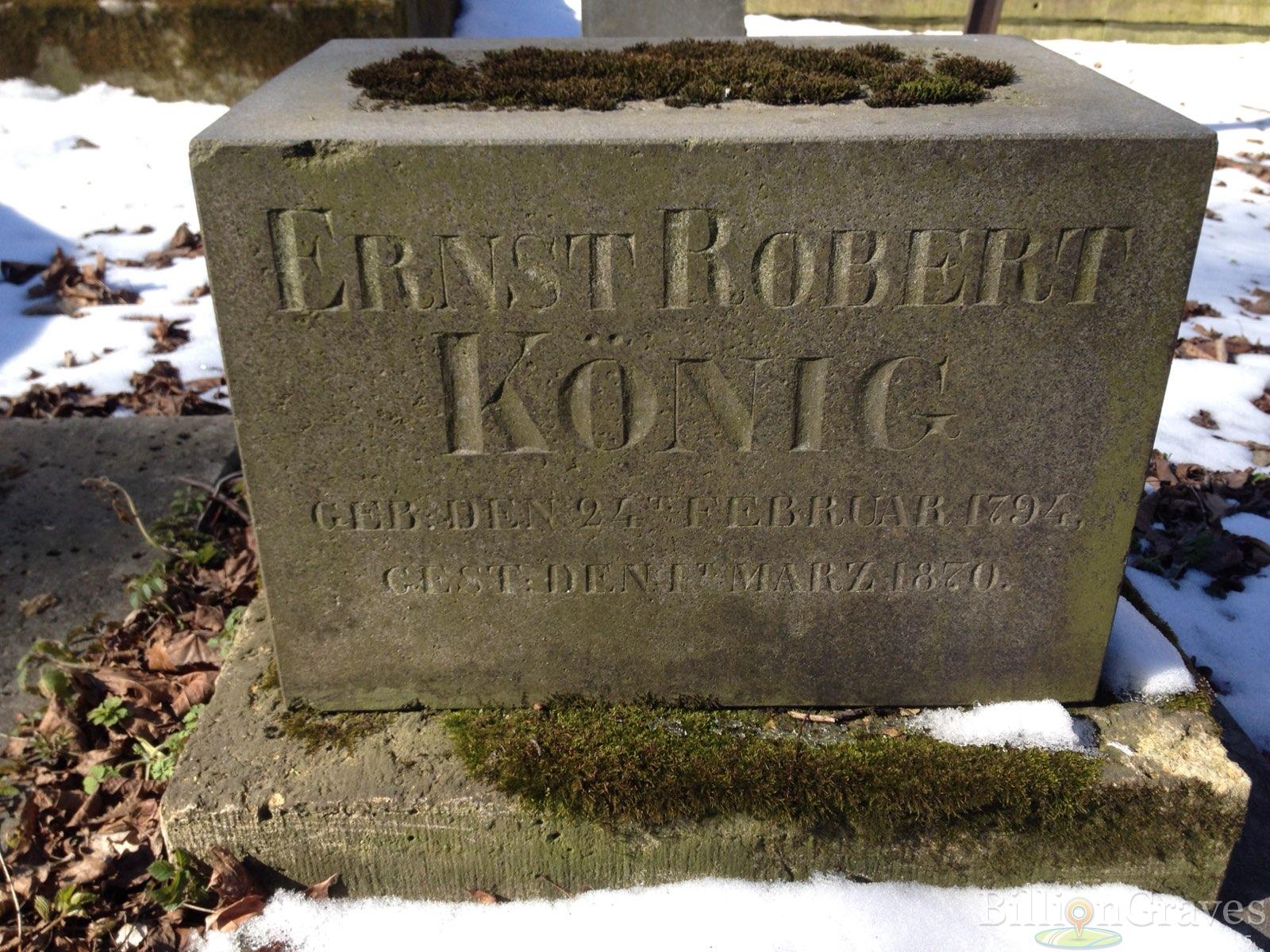 König Ernst Robert