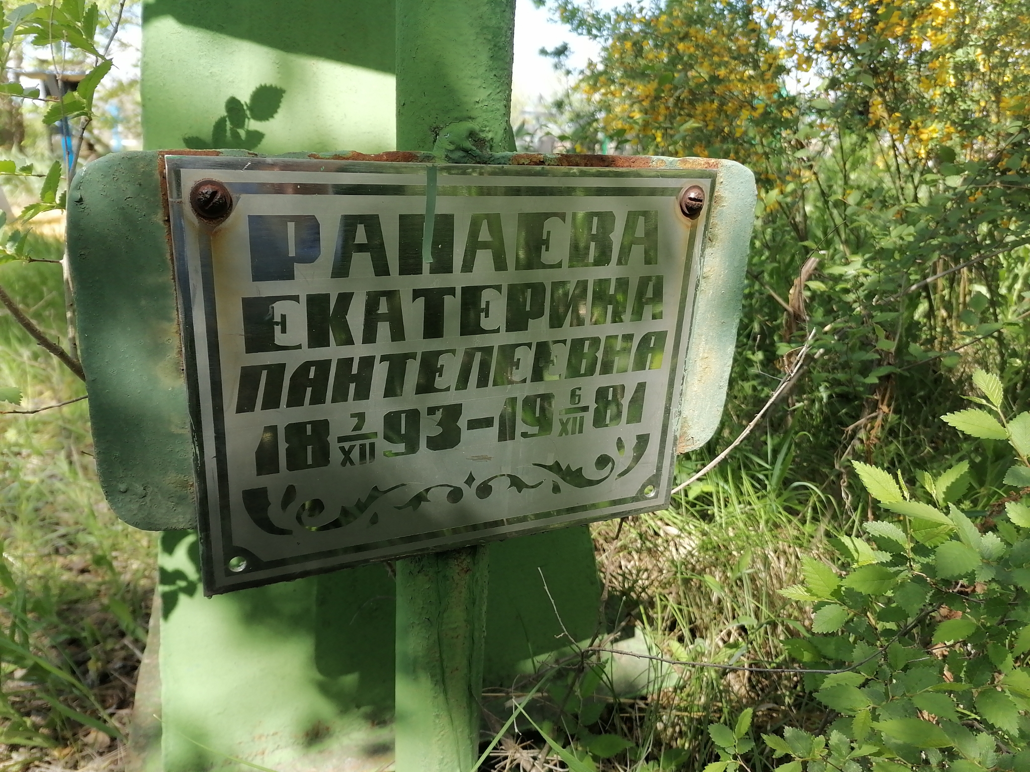 Рапаева Екатерина Пантелеевна
