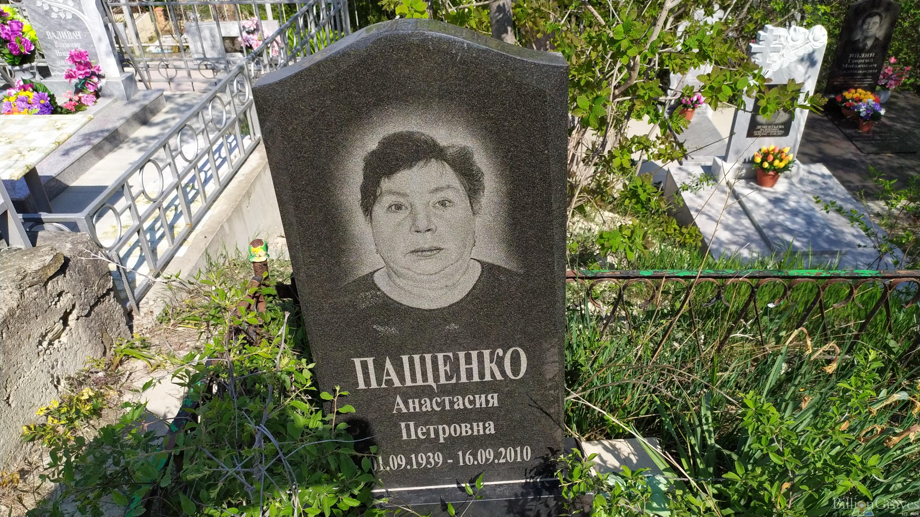 Пащенко Анастасия Петровна