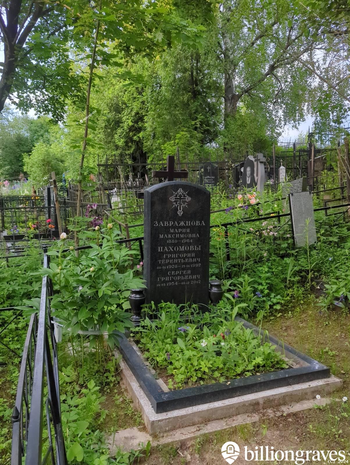 Пахомов Сергей Григорьевич