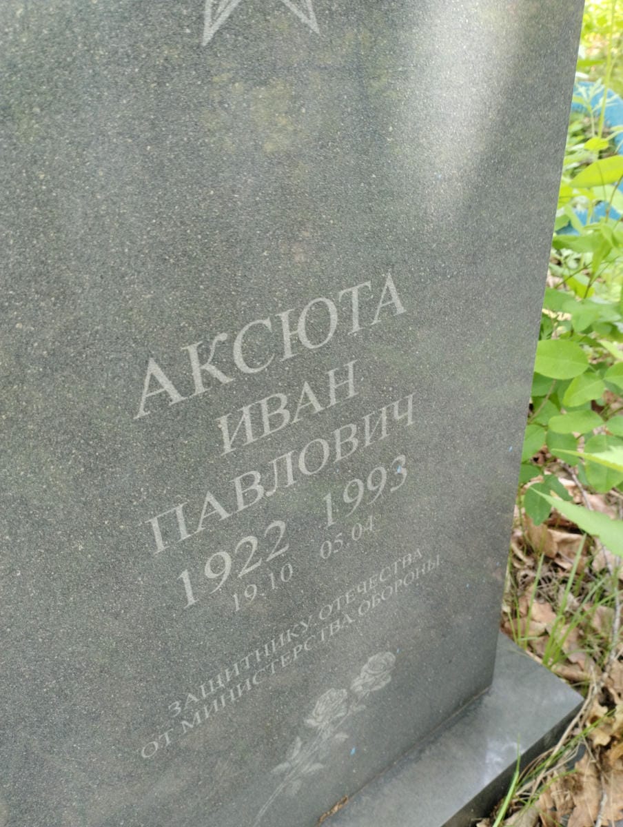Аксюта Иван Павлович
