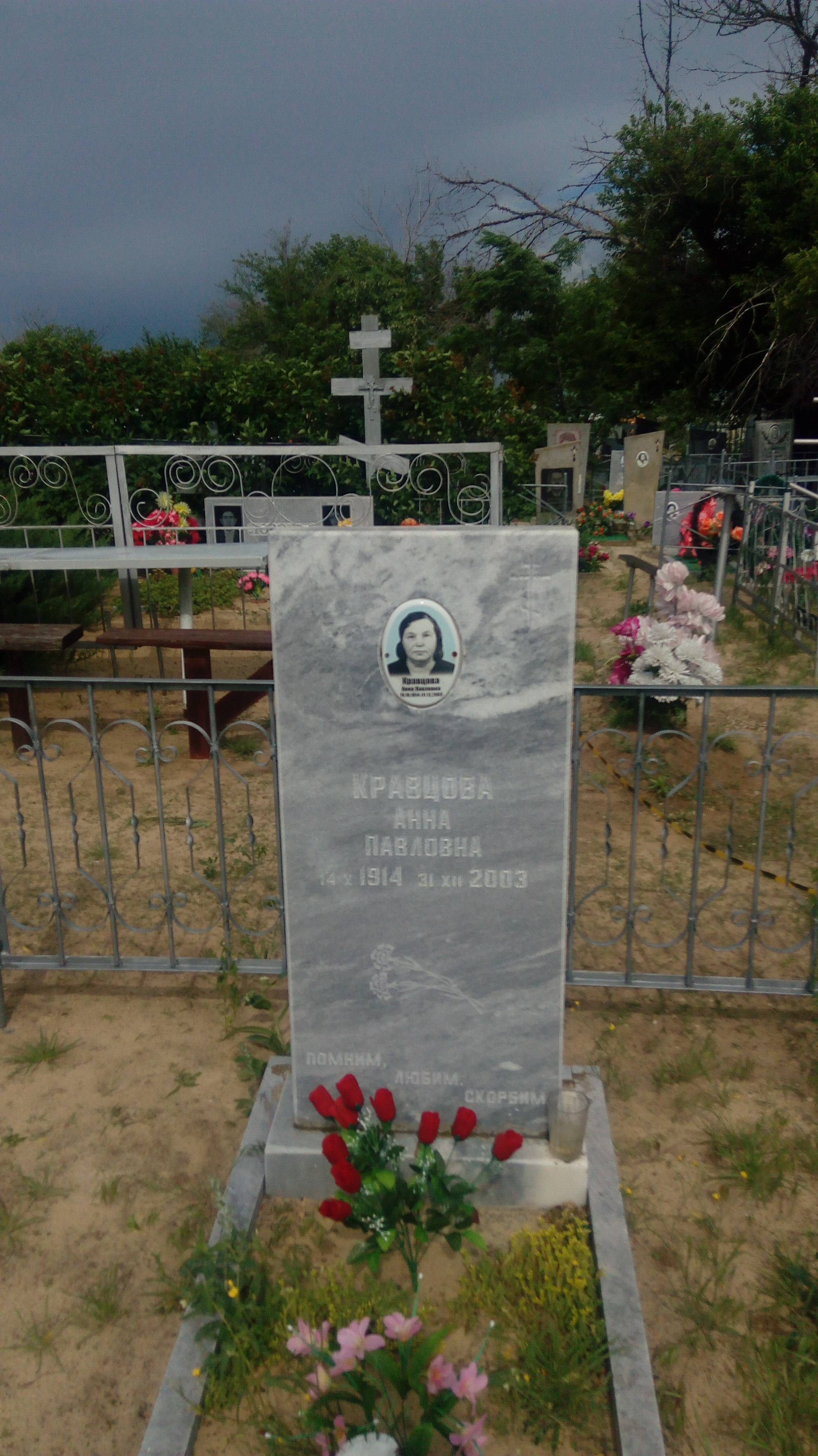 Кравцова Анна Павловна